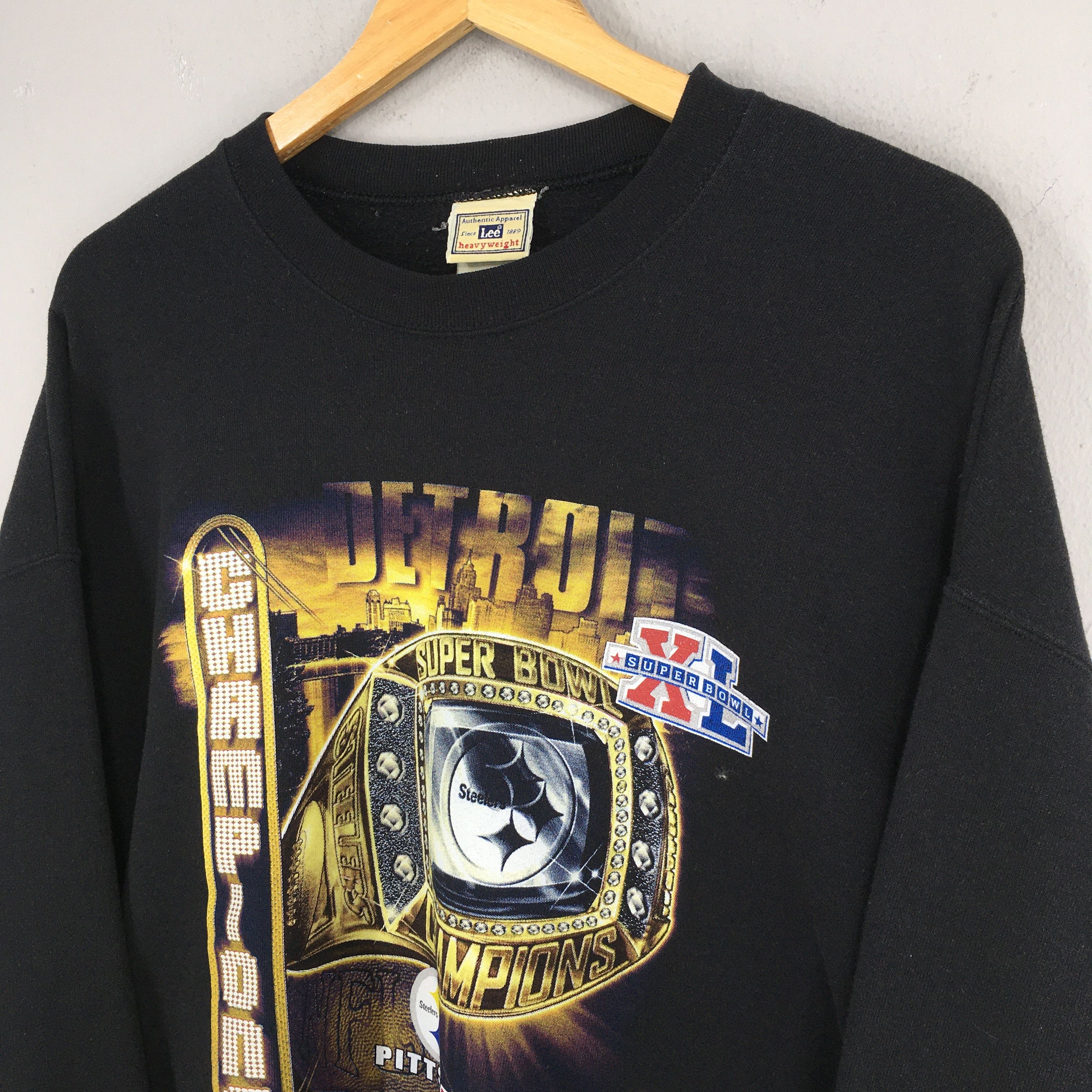 NFL Vintage Pittsburgh Steelers NFL Sweater XLarge Size US XL / EU 56 / 4 - 3 Thumbnail