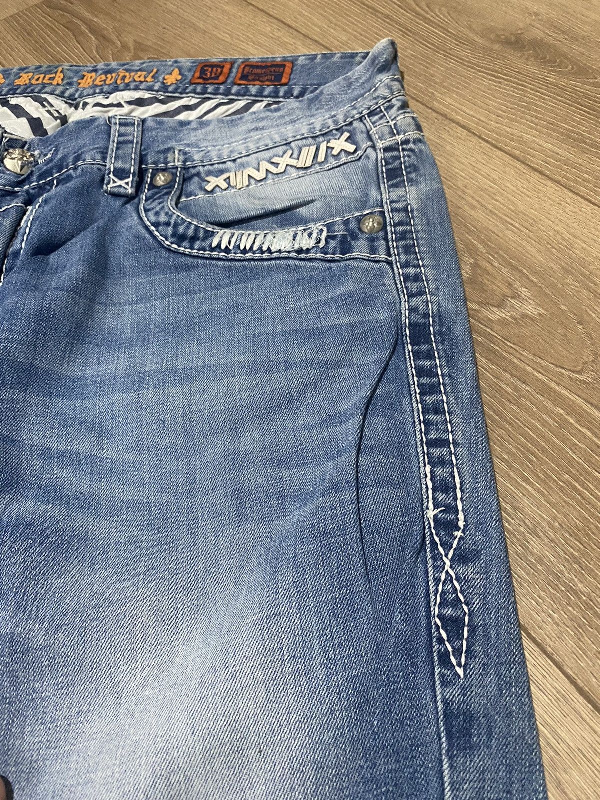 Rock Revival Rock Revival i6w9 Vintage Denim Pants Size US 38 / EU 54 - 20 Thumbnail