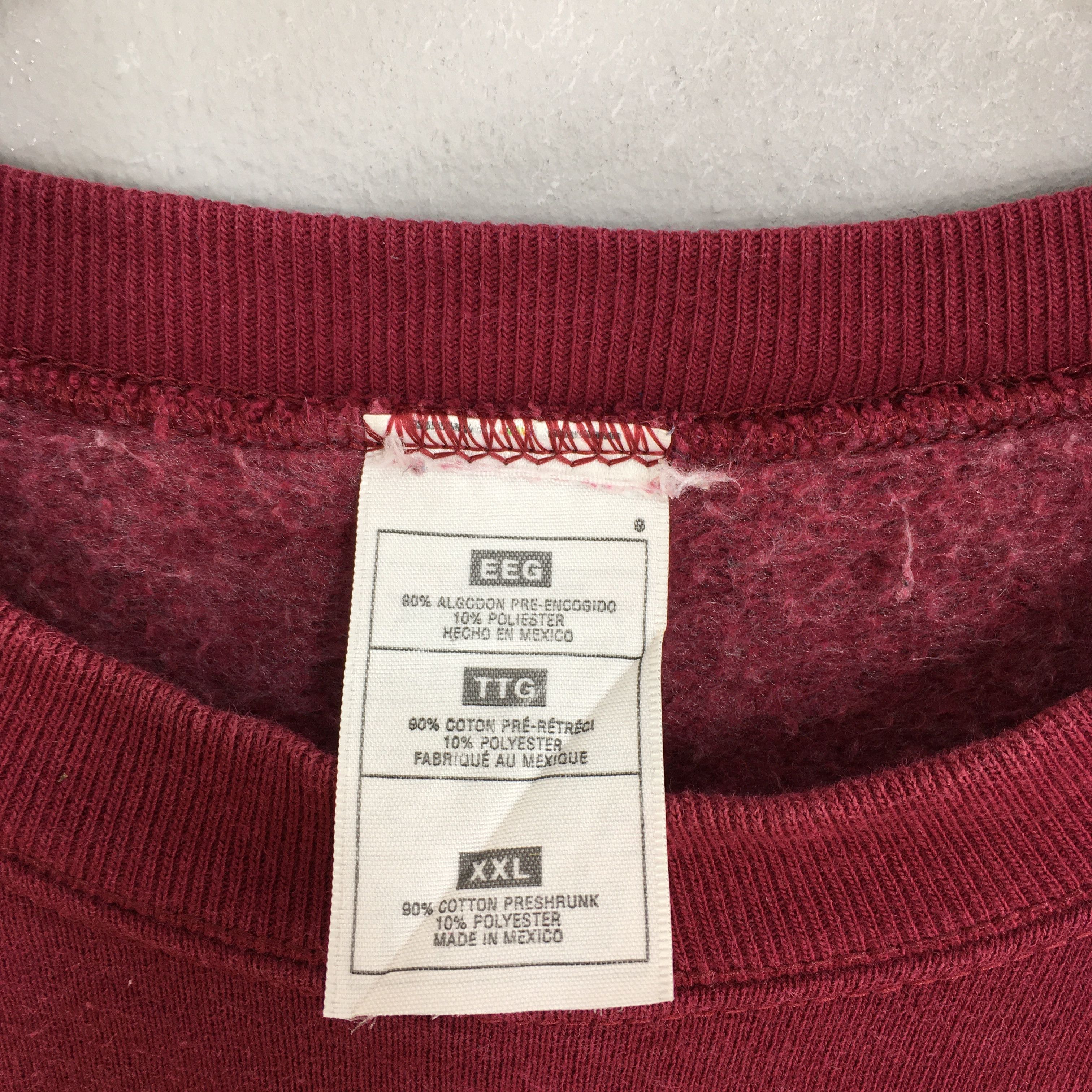 Paradise Vintage 90s Paradise Found Florida Red Sweatshirts Oversize Size US XXL / EU 58 / 5 - 4 Thumbnail