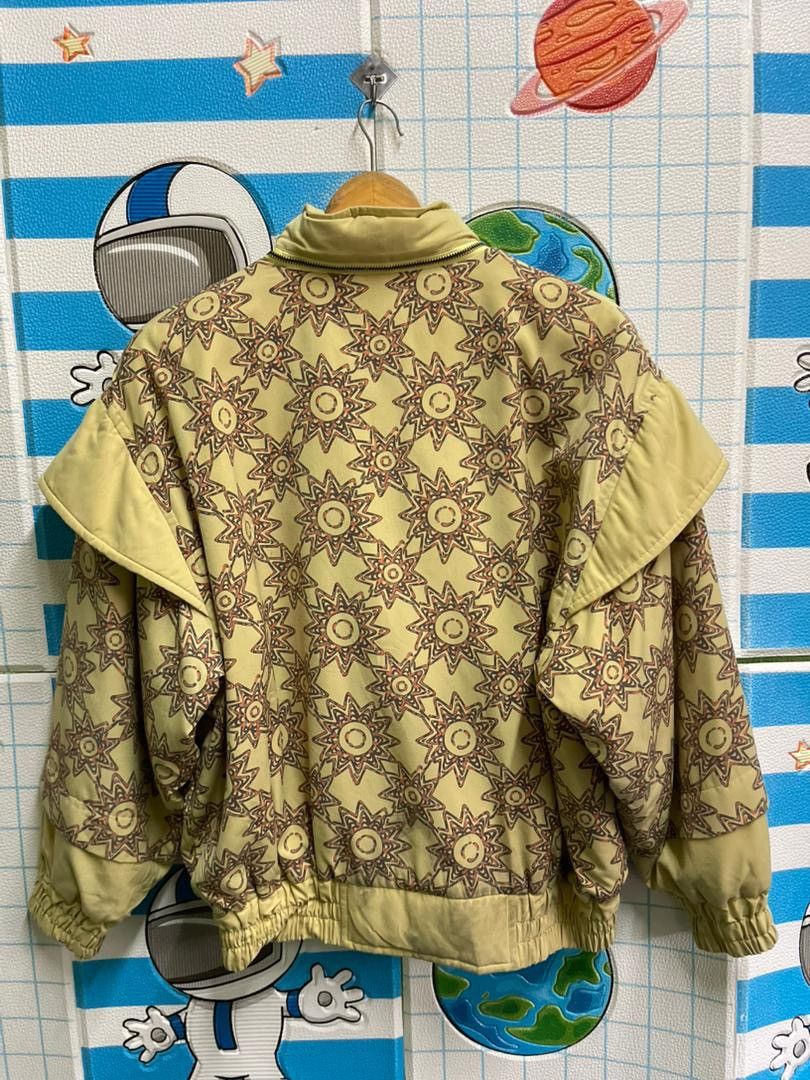 Lanvin Vintage Lancel Paris Sunburst All Over Print Jacket Size L / US 10 / IT 46 - 3 Thumbnail