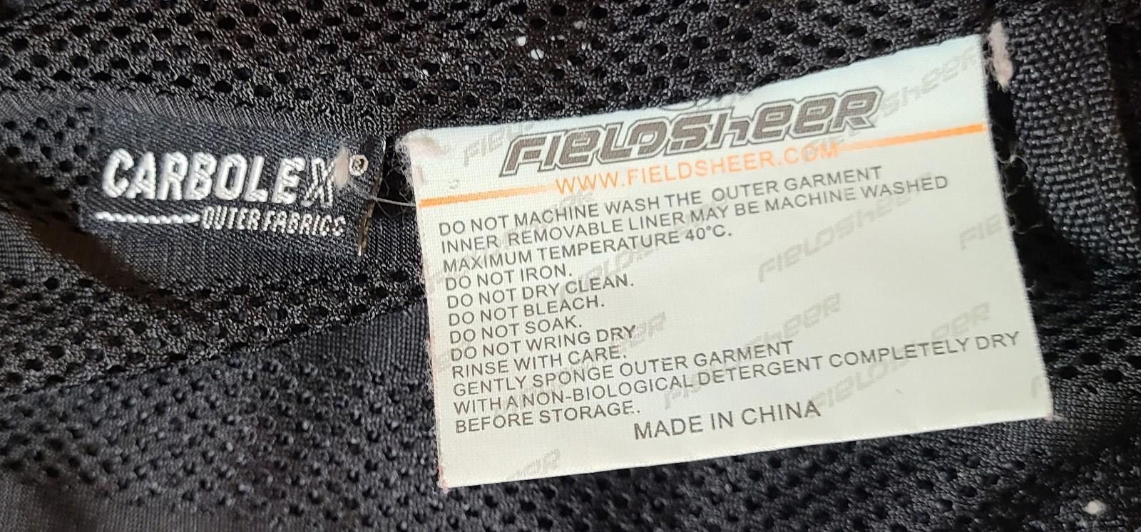 Designer Fieldsheer Armored Motorcycle Jacket Womens Size 6 Phoslite Size ONE SIZE - 10 Thumbnail