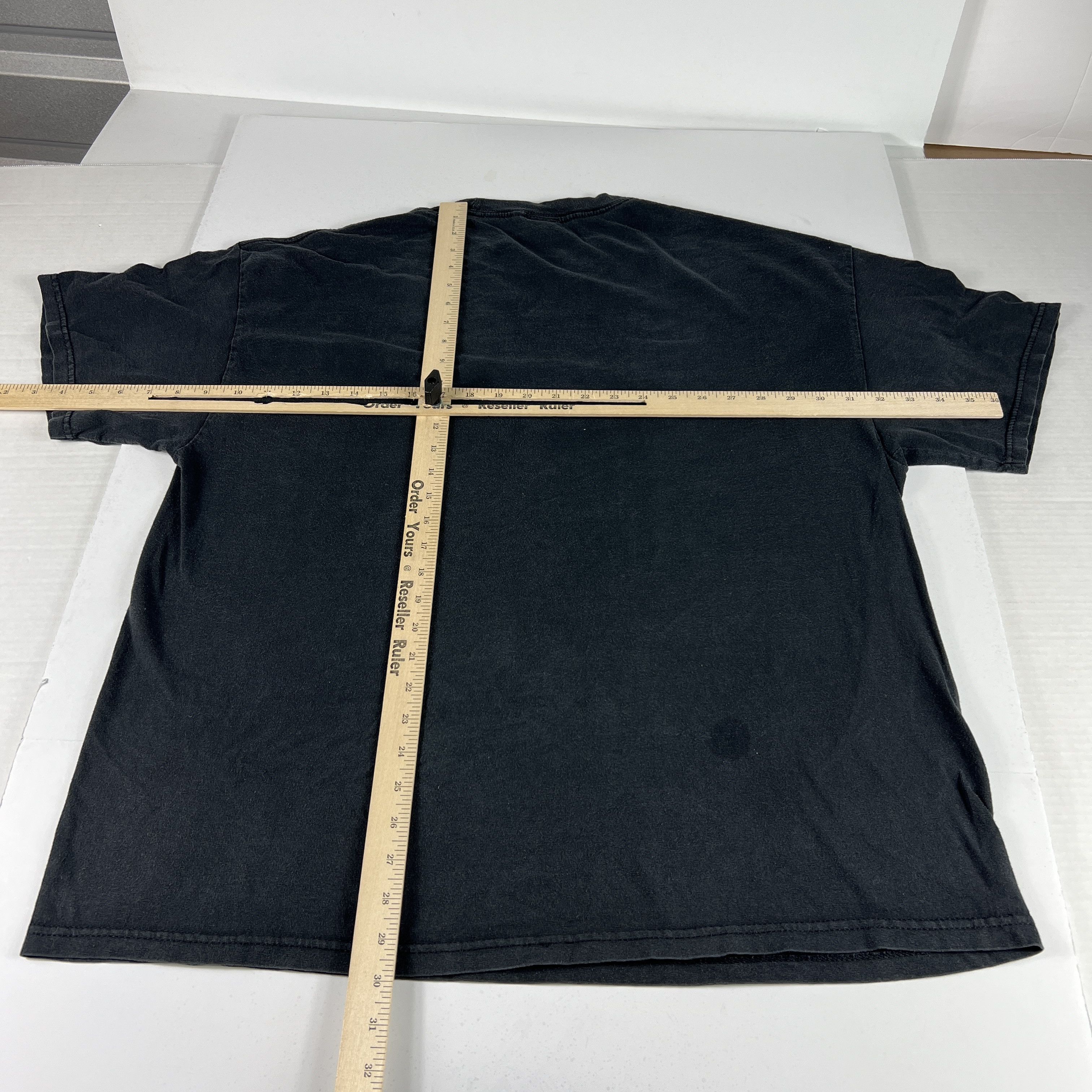 Star Wars × Vintage VTG Star Wars Shirt Black Faded Logo Short Sleeve Tee Size US XL / EU 56 / 4 - 9 Thumbnail