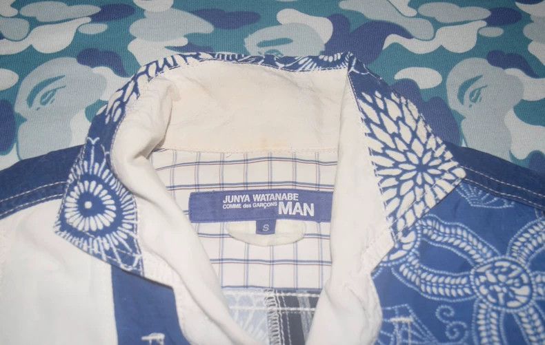 Junya Watanabe Junya Watanabe MAN CDG 15SS Patchwork Shirt Size US S / EU 44-46 / 1 - 4 Thumbnail