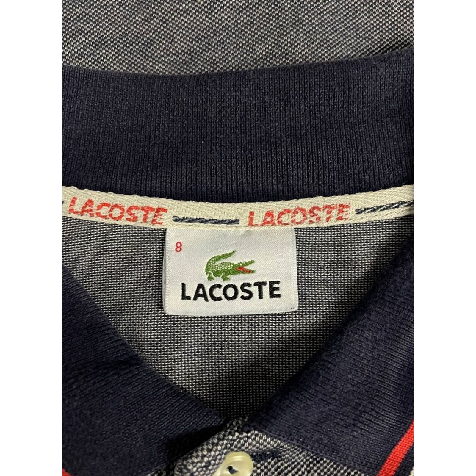 Lacoste Lacoste Polo Shirt Golf Mens Regular Cotton Short Sleeve Gray Size M XS? Size US M / EU 48-50 / 2 - 3 Thumbnail