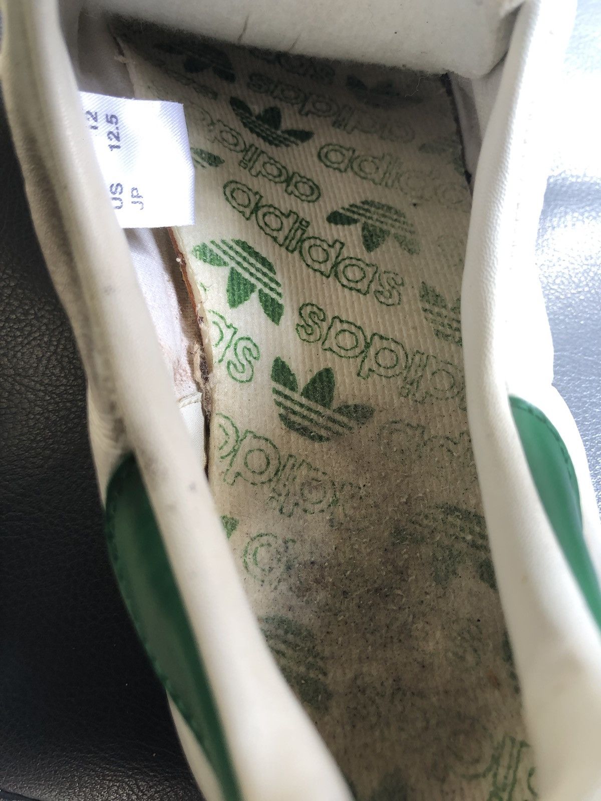 Adidas VTG 90’s ADIDAS Stan Smith White Men’s Sneakers Sz US 12.5 Size US 12.5 / EU 45-46 - 10 Thumbnail