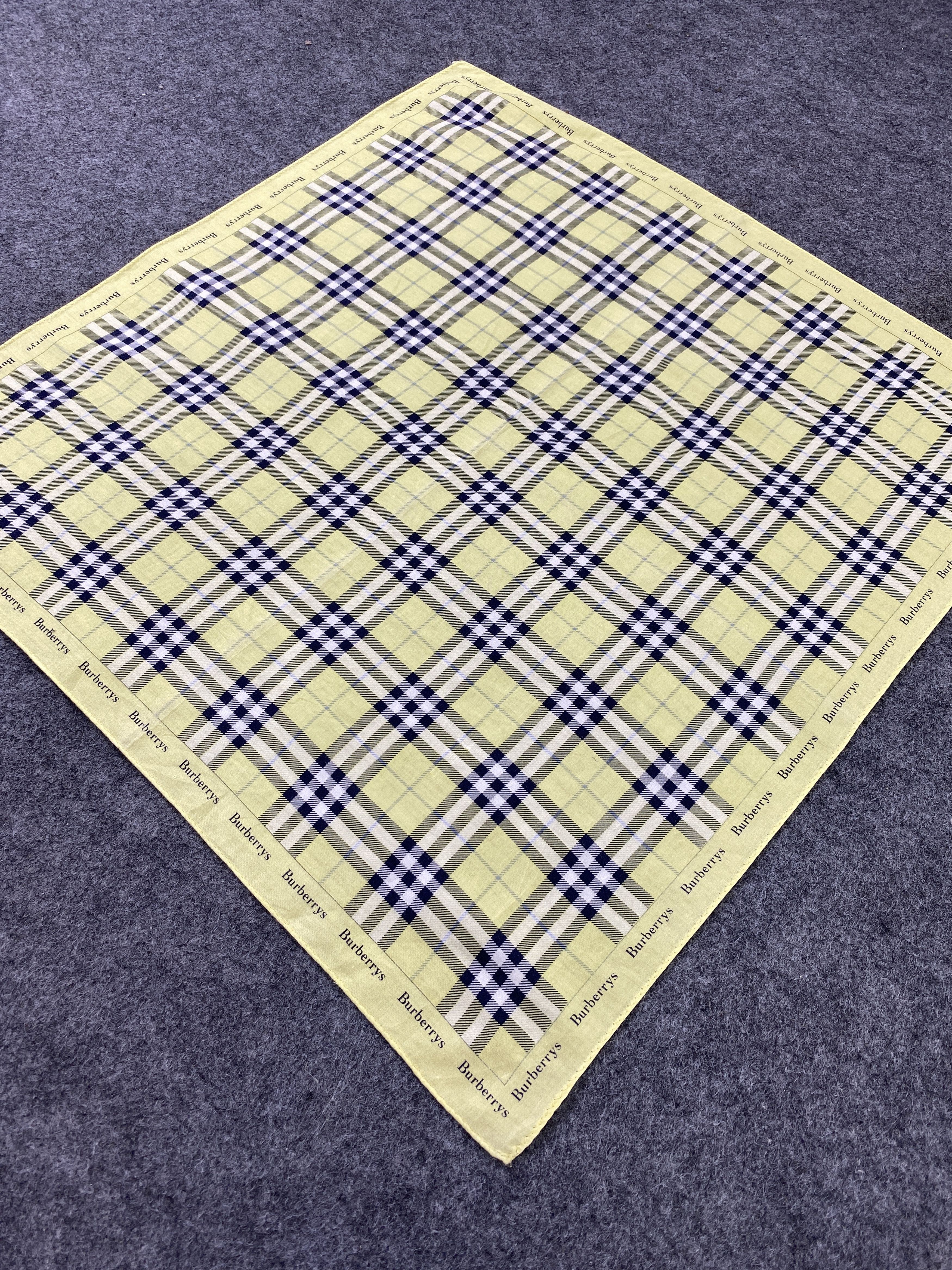 Burberry Burberry Handkerchief / Bandana / Neckerchief-B461 Size ONE SIZE - 4 Thumbnail