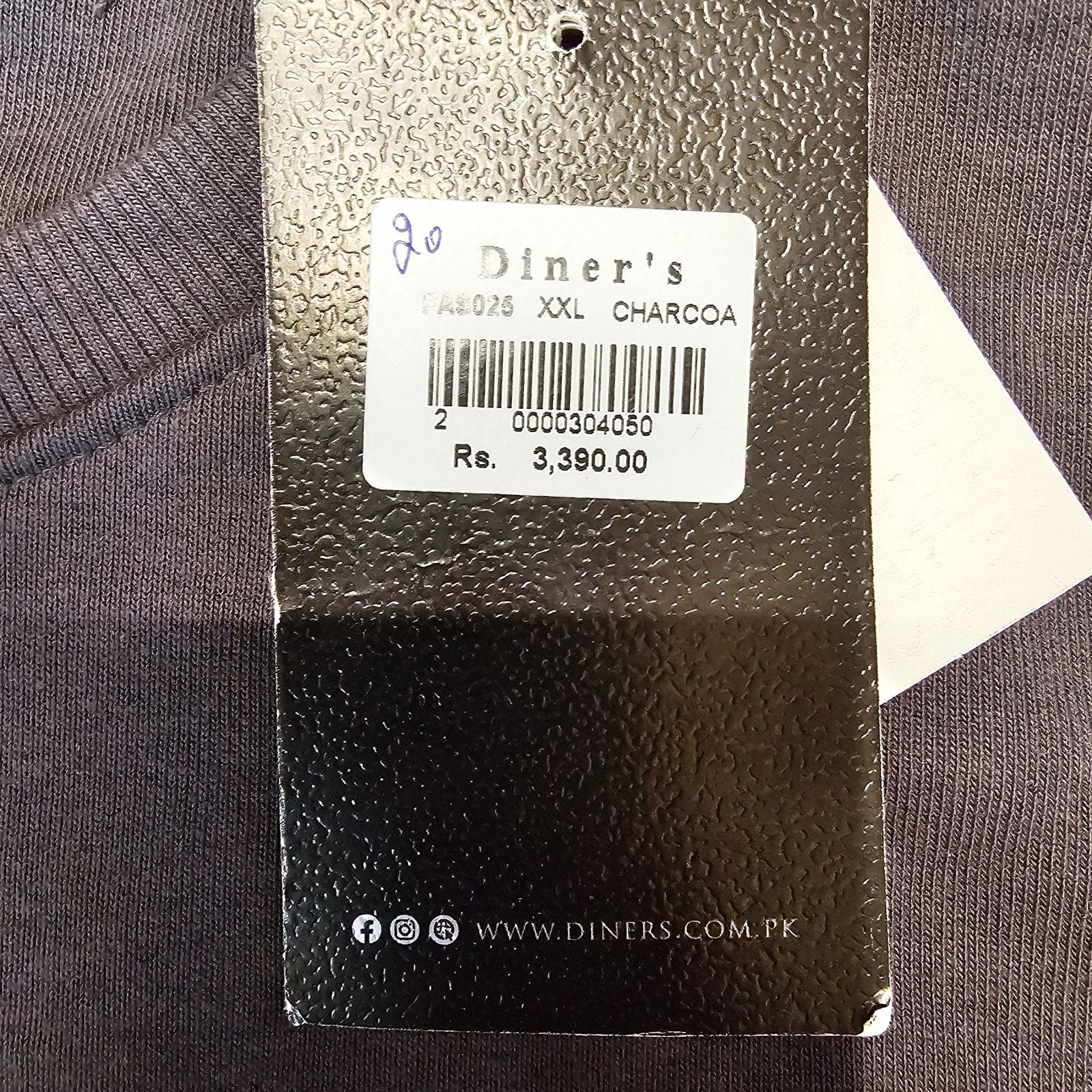 Other Diners Charcoal Gray Premium Cotton Pullover Sweatshirt 2XL Size US XL / EU 56 / 4 - 4 Thumbnail