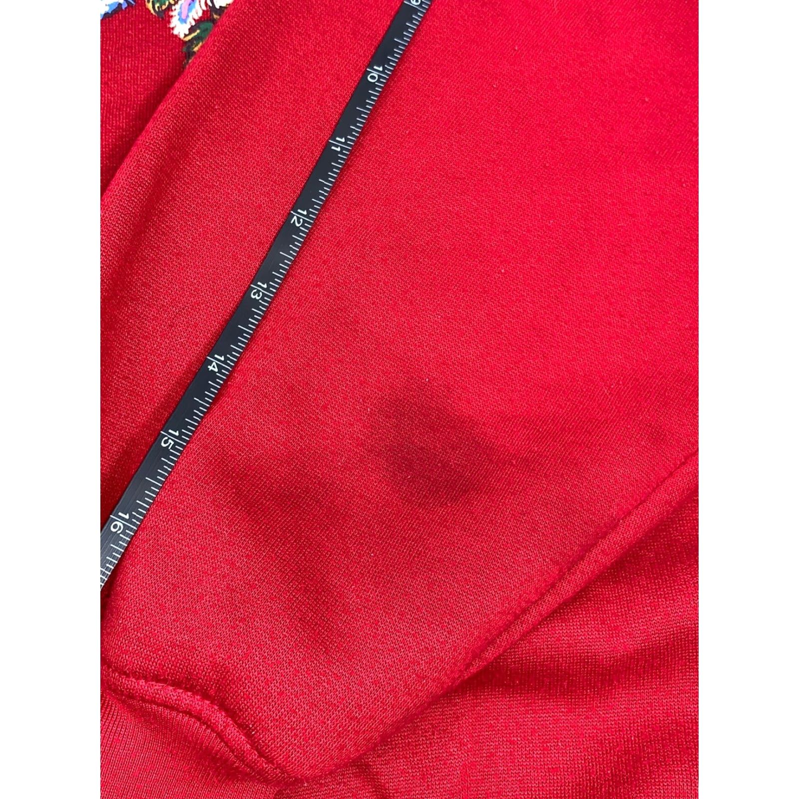 Basic Editions VINTAGE Basic Editions Red Kitten Sweater Shirt M Plus Size Christmas 1990s Womens Size M / US 6-8 / IT 42-44 - 8 Thumbnail