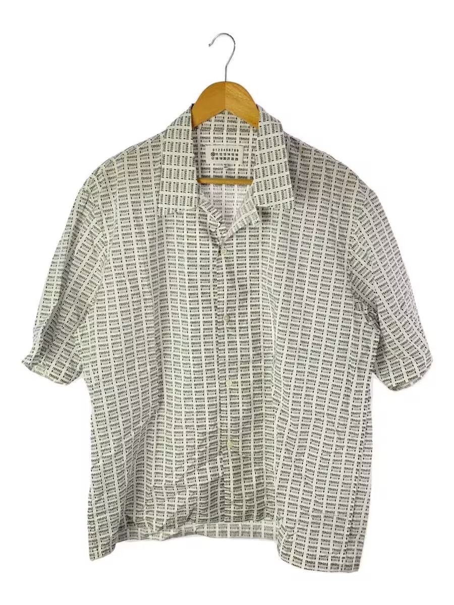 Maison Margiela "FRAGILE" All Over Short Sleeve Button Shirt Size US L / EU 52-54 / 3 - 1 Thumbnail