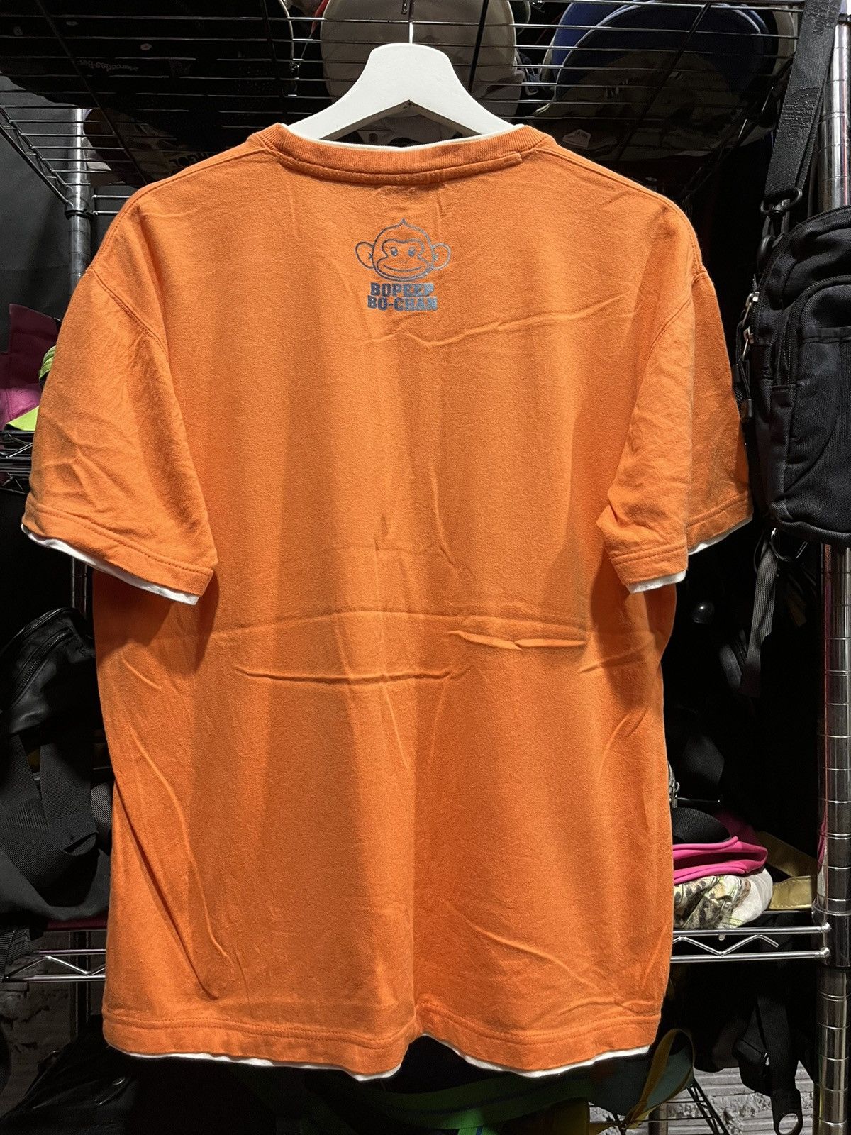Vintage Bopeep Bo-Chan Funny Double Layer Tee 00s Size US M / EU 48-50 / 2 - 2 Thumbnail