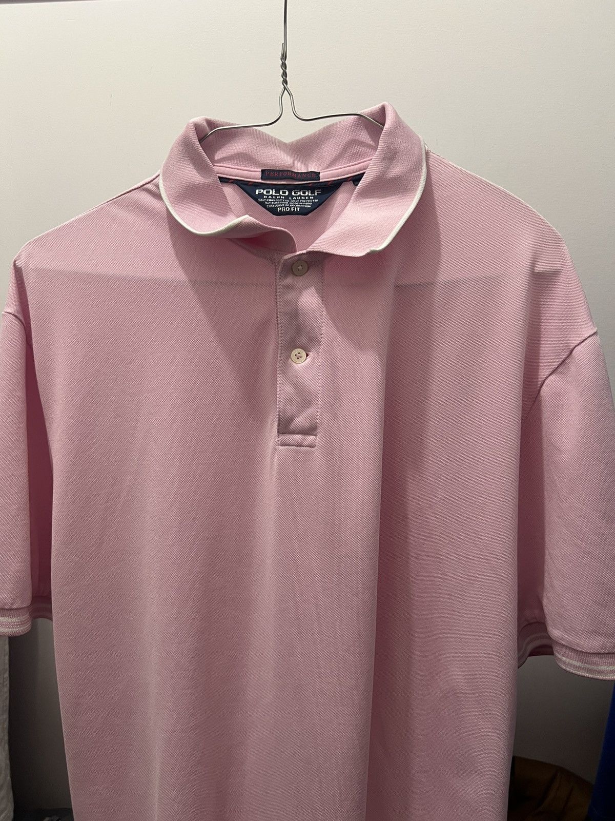 Polo Ralph Lauren Soft pink Polo Golf Ralph Lauren shirt sized large Size US L / EU 52-54 / 3 - 2 Thumbnail