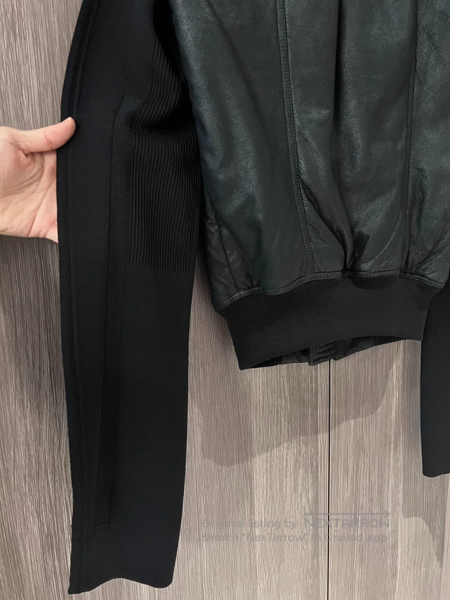 Rick Owens Rick Owens Leather Bomber Jacket. Size US S / EU 44-46 / 1 - 5 Thumbnail