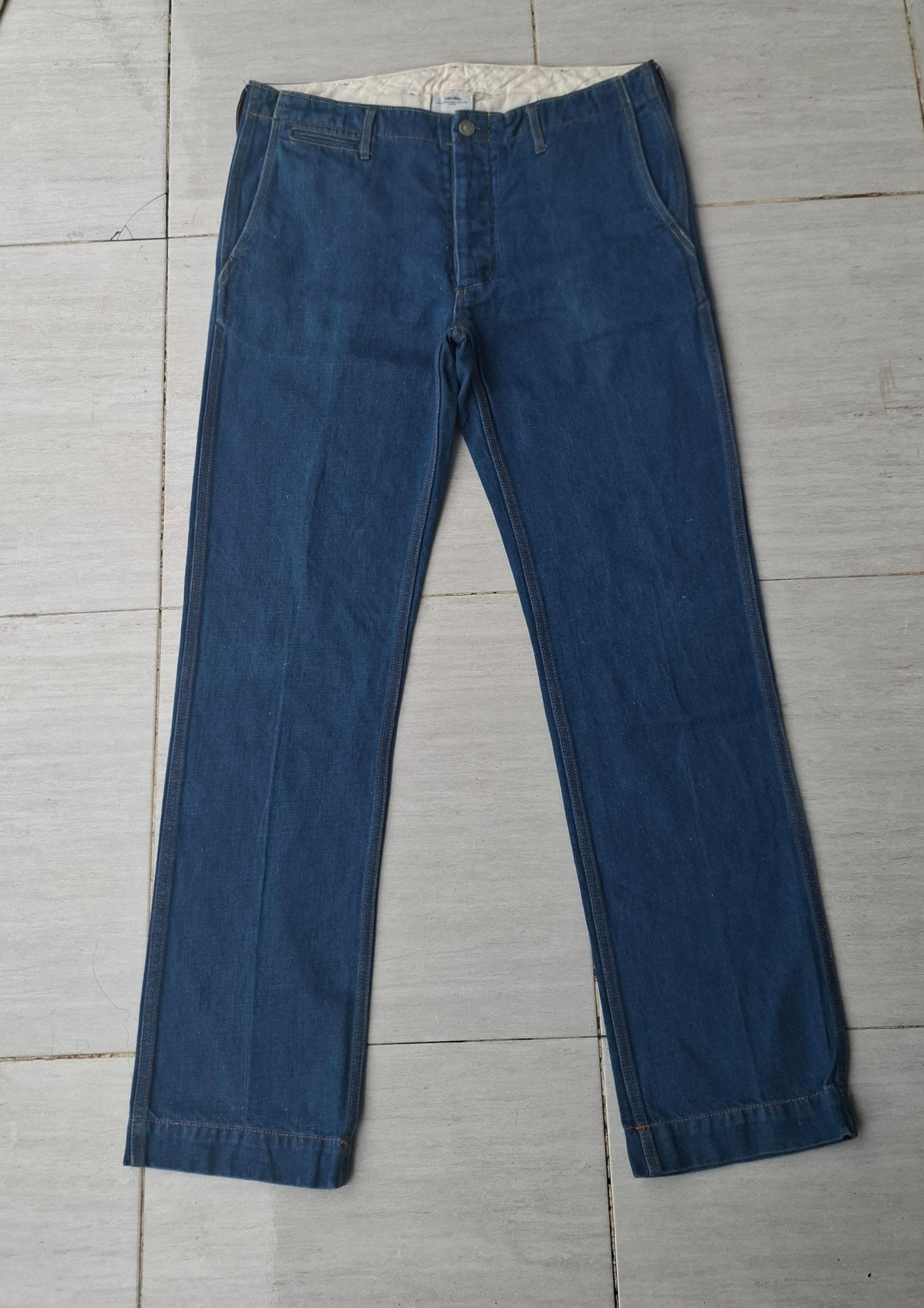 Japanese Brand × Visvim Visvim buckleback blue denim Size US 34 / EU 50 - 2 Thumbnail
