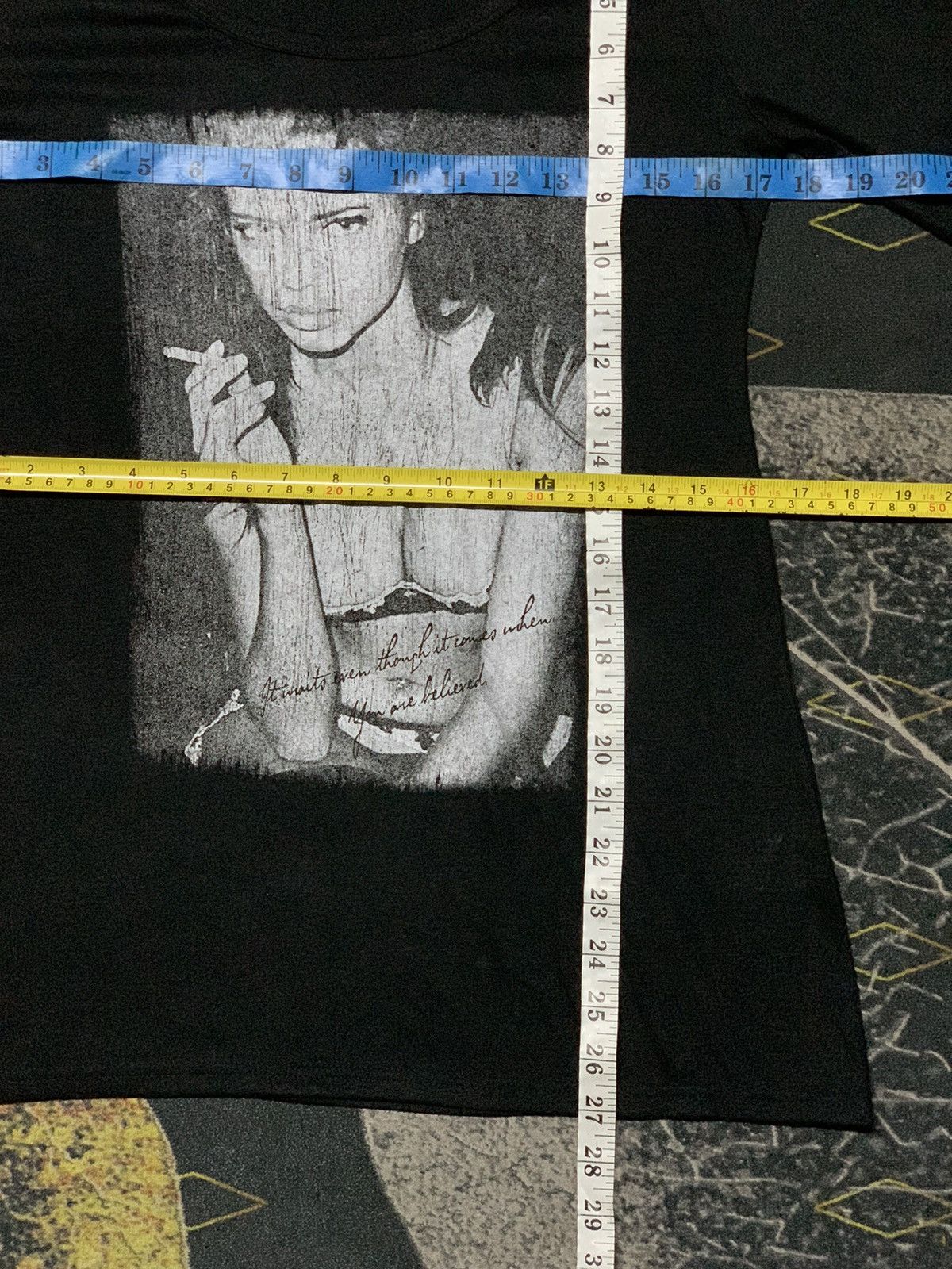 Designer × If Six Was Nine × Japanese Brand 💥Designer Juriano Jurrie Poem Photo Tees Size M / US 6-8 / IT 42-44 - 5 Thumbnail