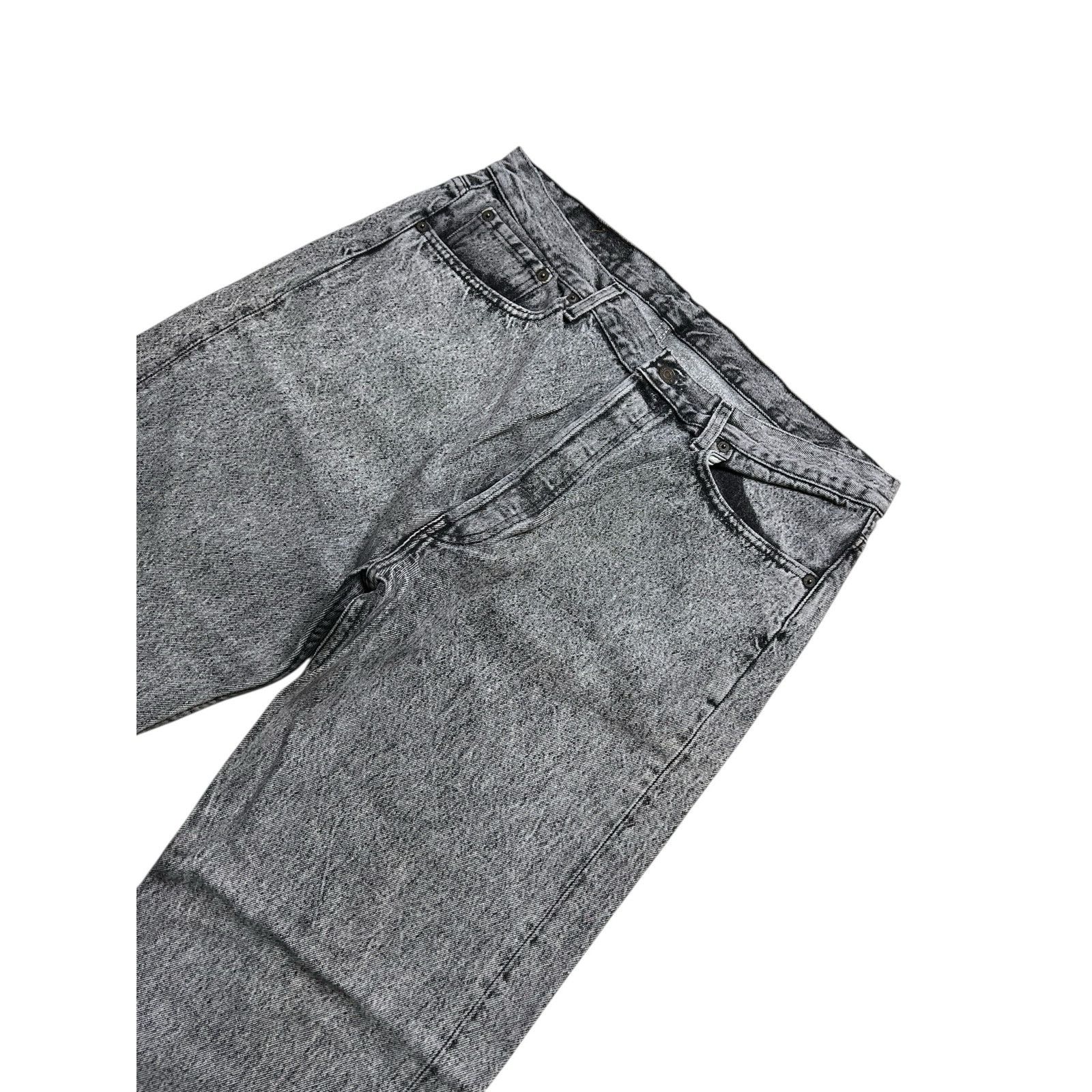 Levi's Levi’s 501 Acid Wash Jeans Men’s 38x30 Gray Actual 35x30 Size US 38 / EU 54 - 13 Thumbnail