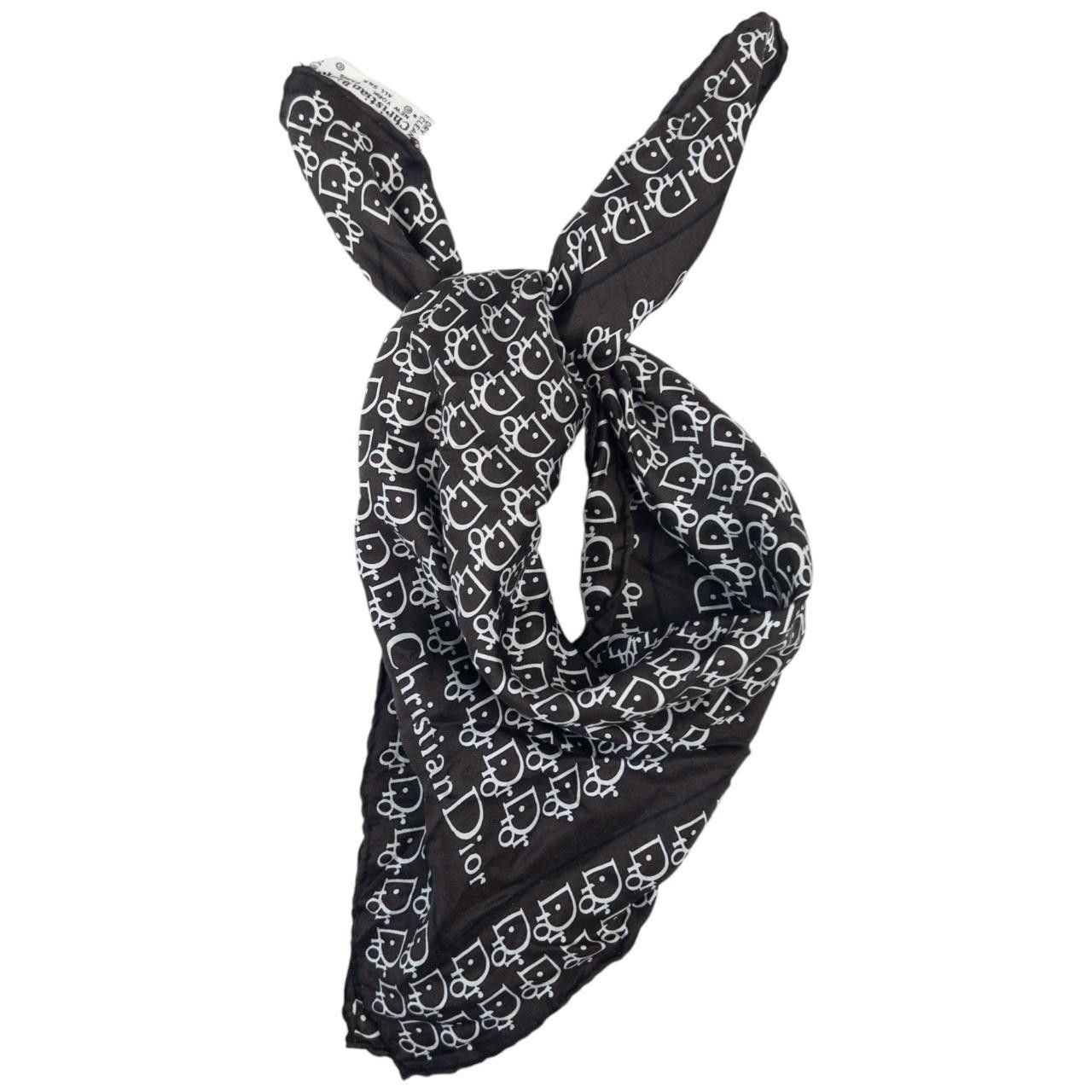 Dior Vintage Dior Monogram Scarf Size ONE SIZE - 4 Thumbnail
