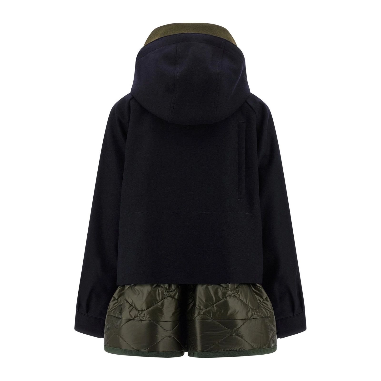 Sacai SACAI Melton Blouson Multicolor Jacket New & Authentic (Wome Size ONE SIZE - 2 Thumbnail