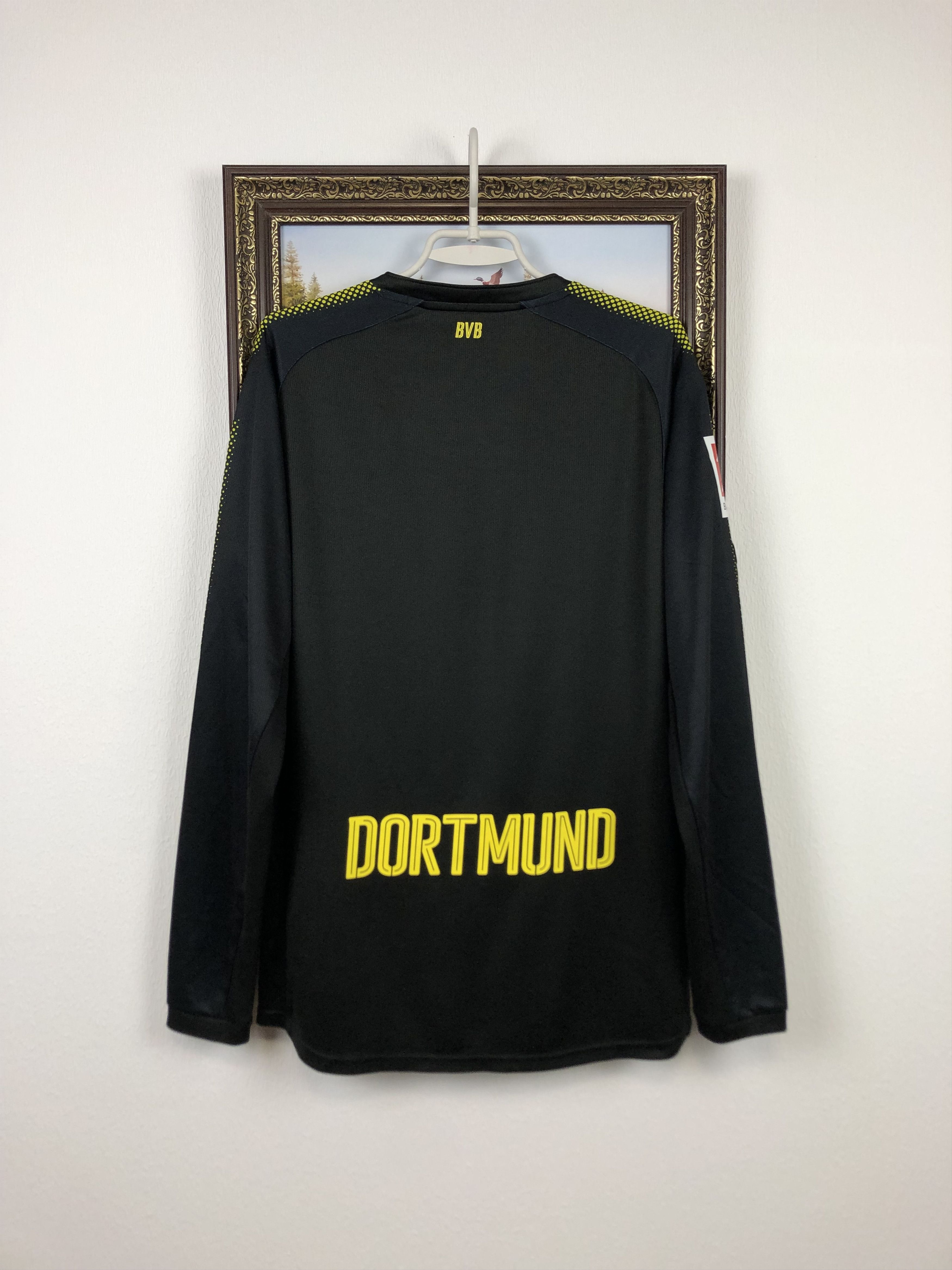Puma Borussia Dortmund Football Shirt Long Sleeve Jersey Rare Size US M / EU 48-50 / 2 - 15 Thumbnail