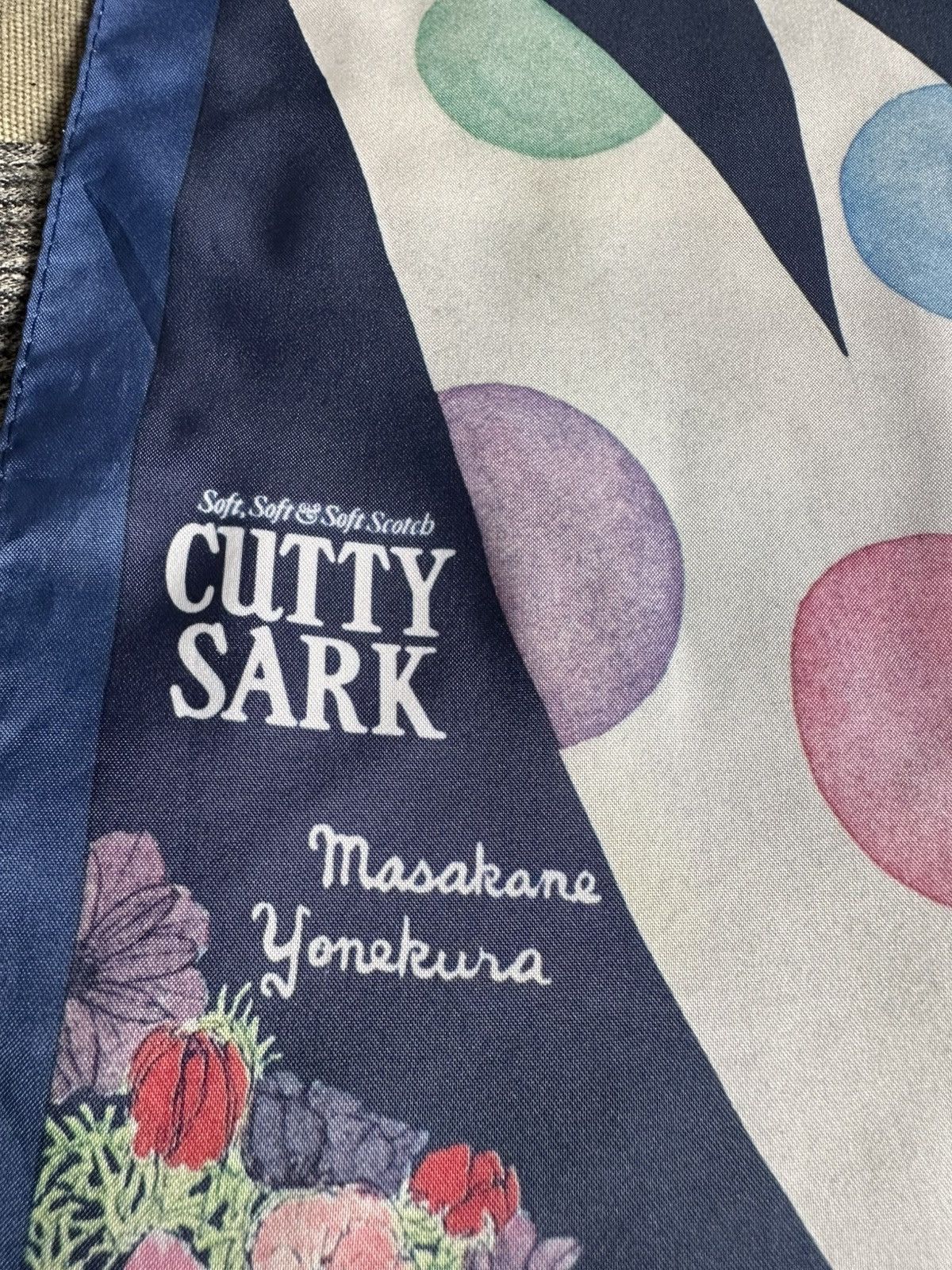 Vintage Masakane Yonekura Naked Mermaid Handkerchief/ Neckerchief Size ONE SIZE - 4 Thumbnail