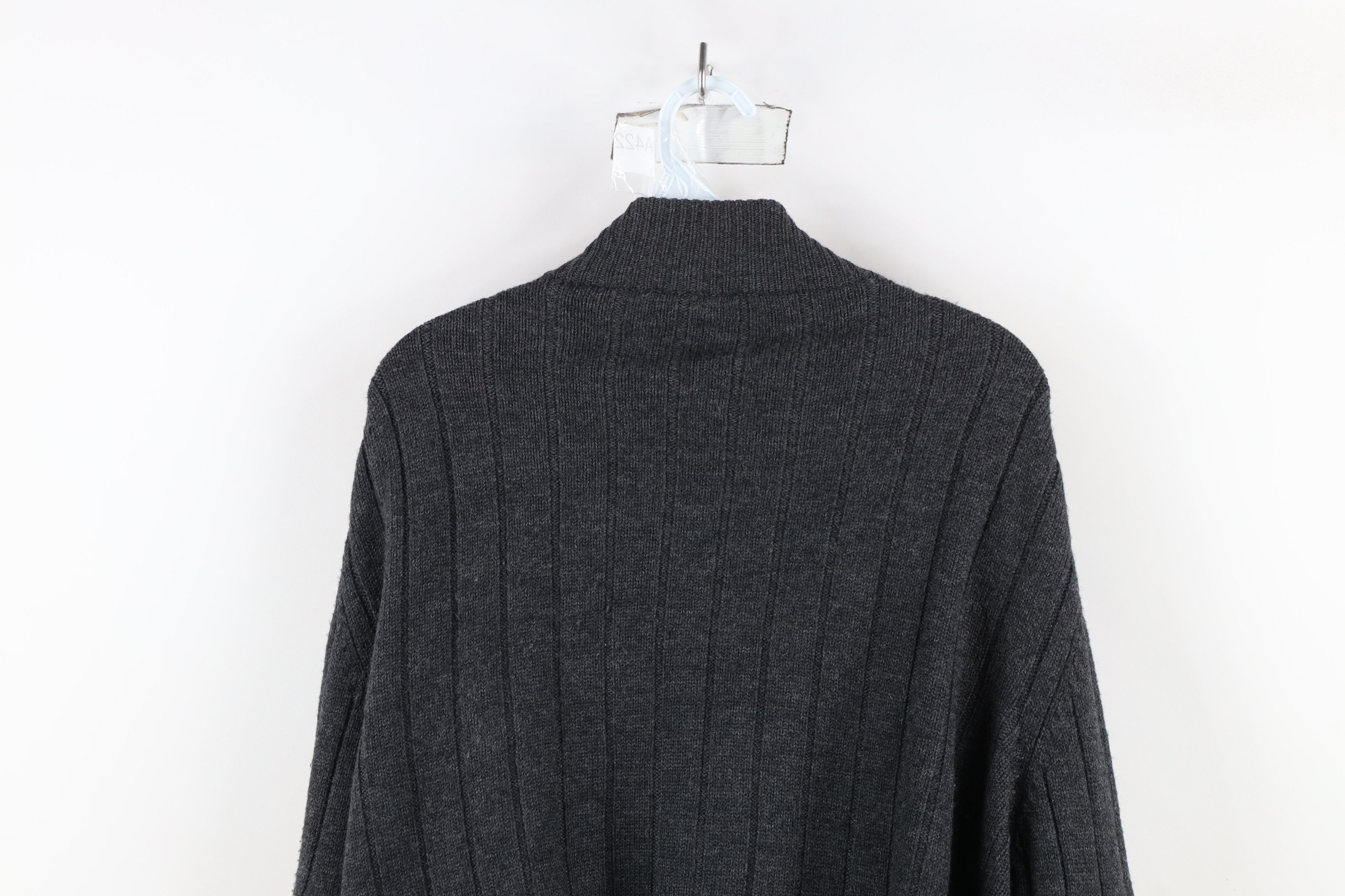 Orvis × Vintage Vintage Orvis Wool Knit Elbow Patch Zip Sweater Jacket Size US L / EU 52-54 / 3 - 13 Thumbnail