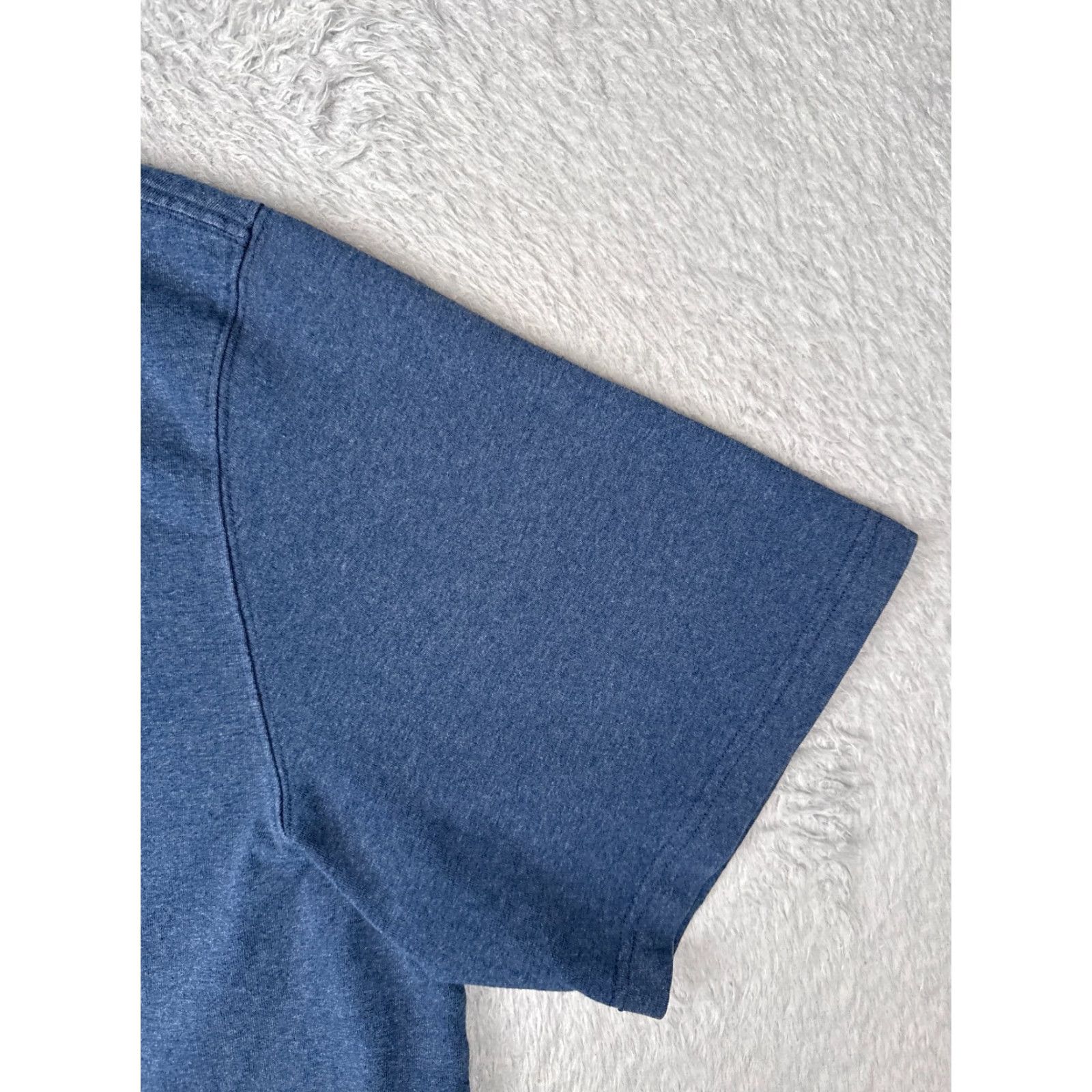 Carhartt Carhartt Men Shirt 3XL Blue Short Sleeve Pocket Crew Neck Cotton Blend T-Shirt Work Modern American Men’s K87 Size US XXL / EU 58 / 5 - 2 Thumbnail