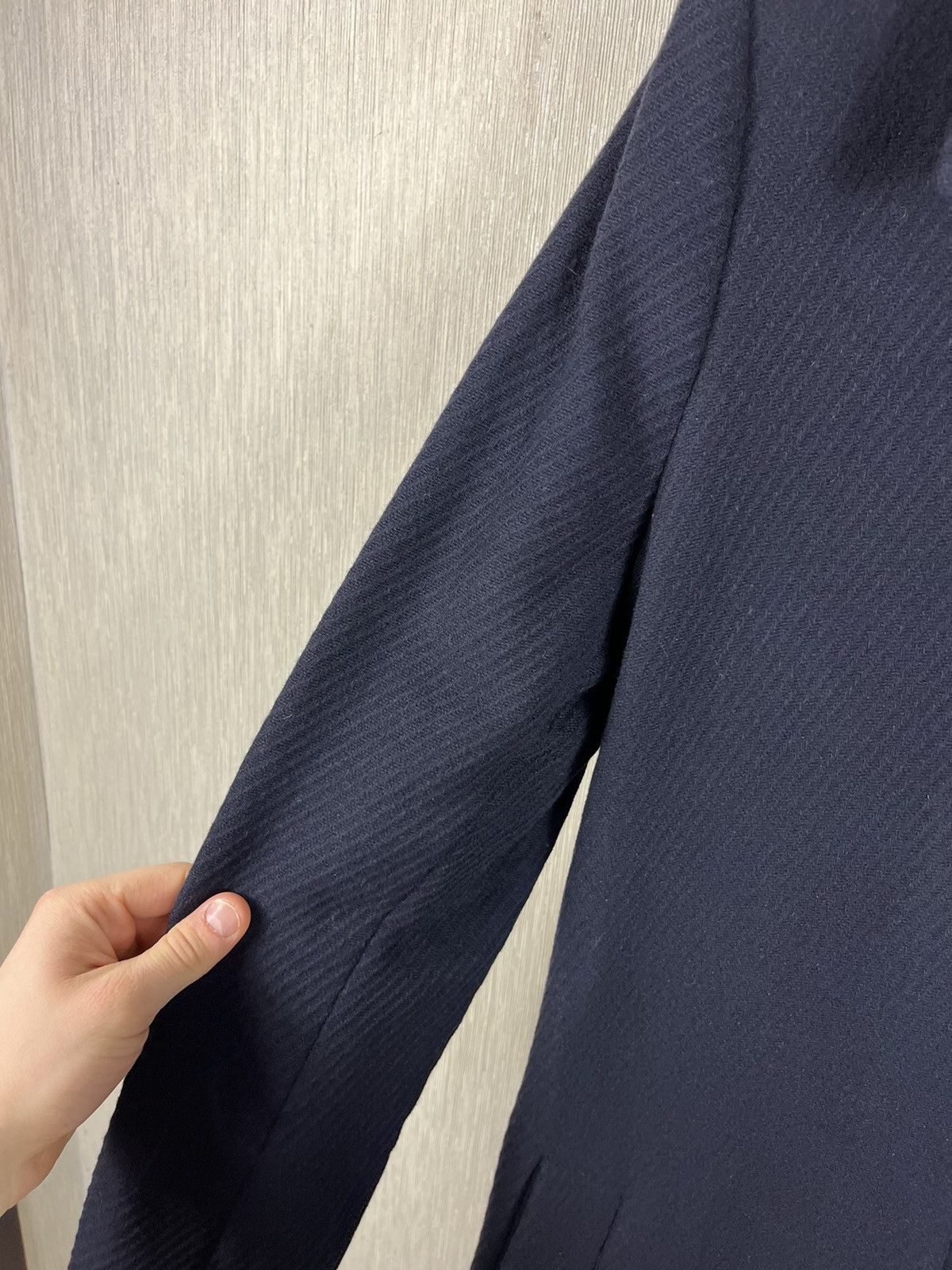 Designer × Filippa K Filippa K AW16 Iza wool belt coat navy designer Size M / US 6-8 / IT 42-44 - 11 Thumbnail