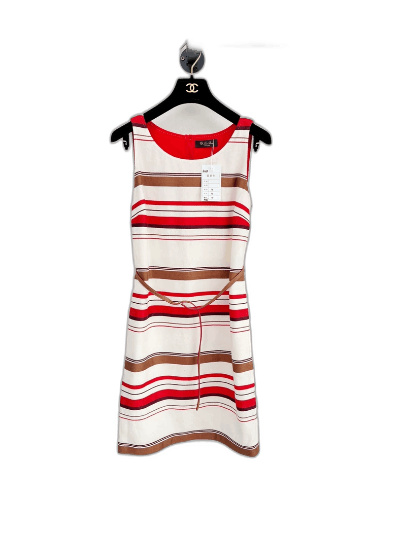 Loro Piana Loro Piana Striped Dress Size 40 Size M / US 6-8 / IT 42-44 - 1 Thumbnail