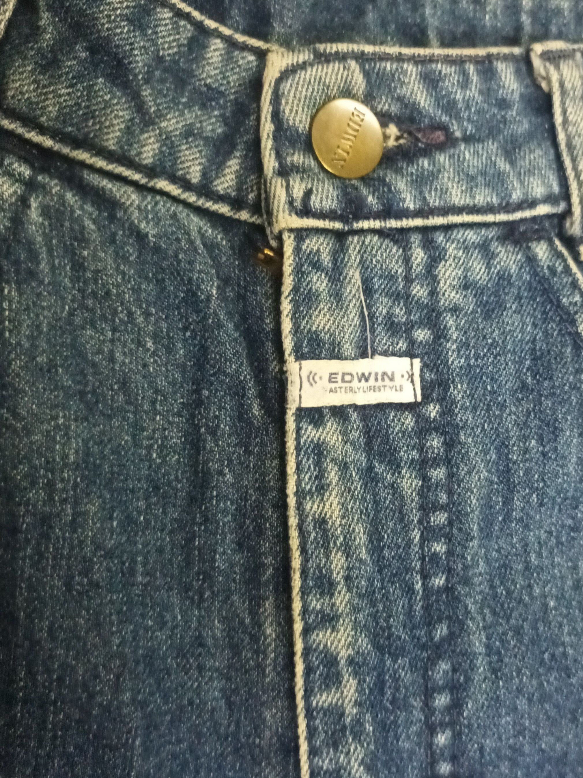 Edwin 🔥 EDWIN RARE DESIGN DENIM PANTS 🔥 Size 26" / US 2 / IT 38 - 6 Thumbnail