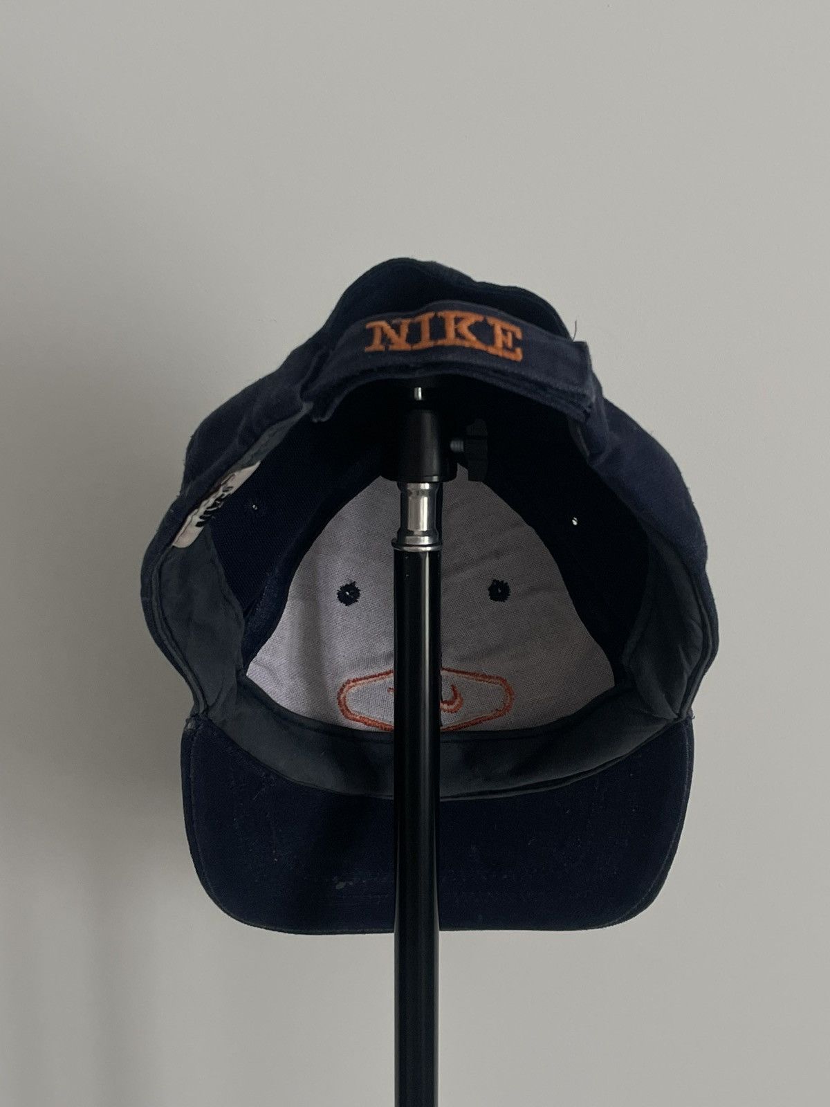 Nike Vintage Nike 1990’s Blue Faded Cap Swoosh Logo RARE Size ONE SIZE - 3 Thumbnail