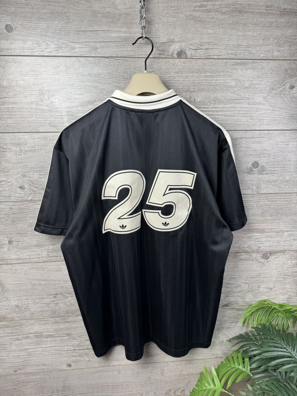 Adidas Adidas x Oasis Tour Jacquard Jersey 'Black' - Size L Size US L / EU 52-54 / 3 - 3 Thumbnail