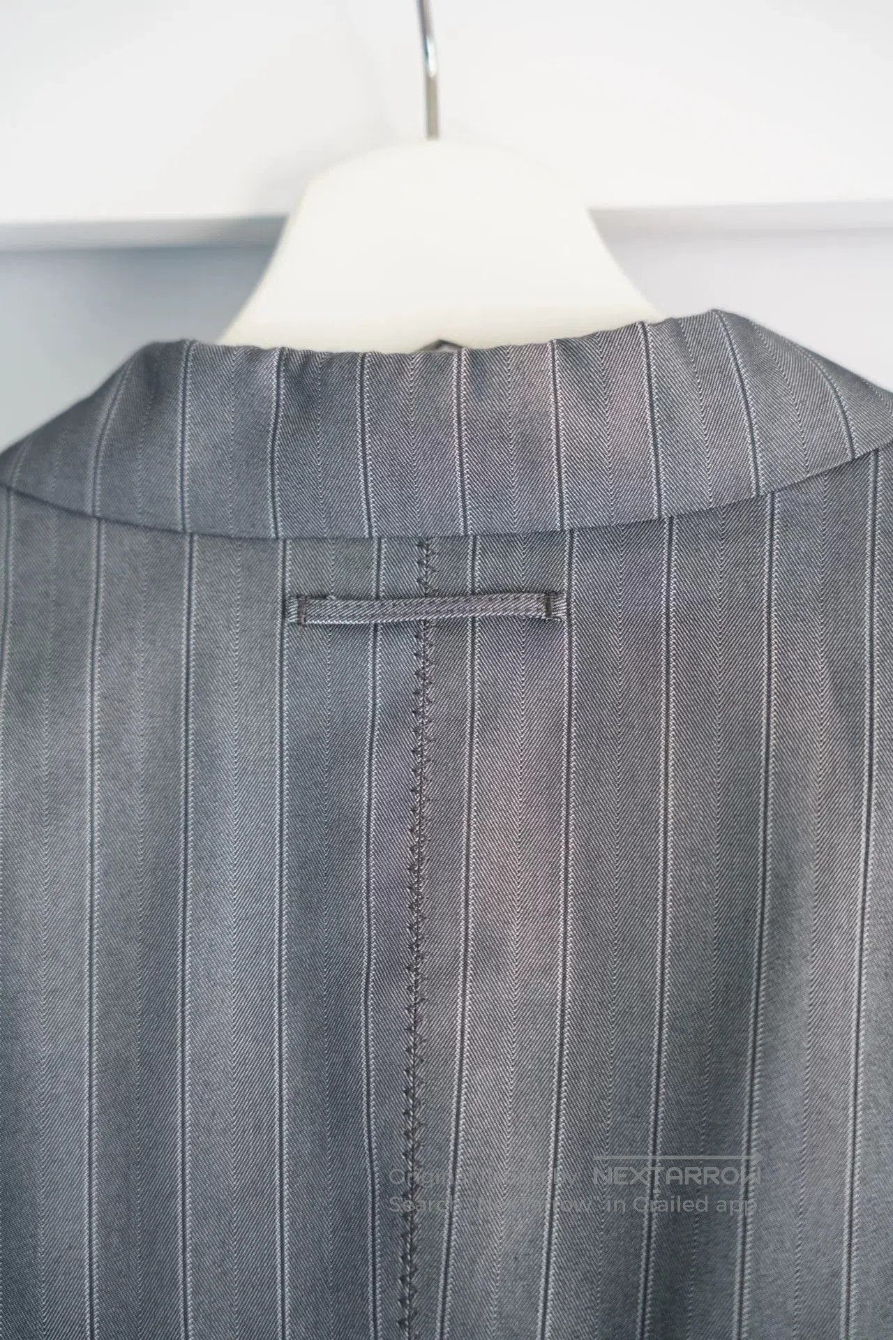 Jean Paul Gaultier gray striped suit by Jean Paul Gaultier. Size US L / EU 52-54 / 3 - 6 Thumbnail
