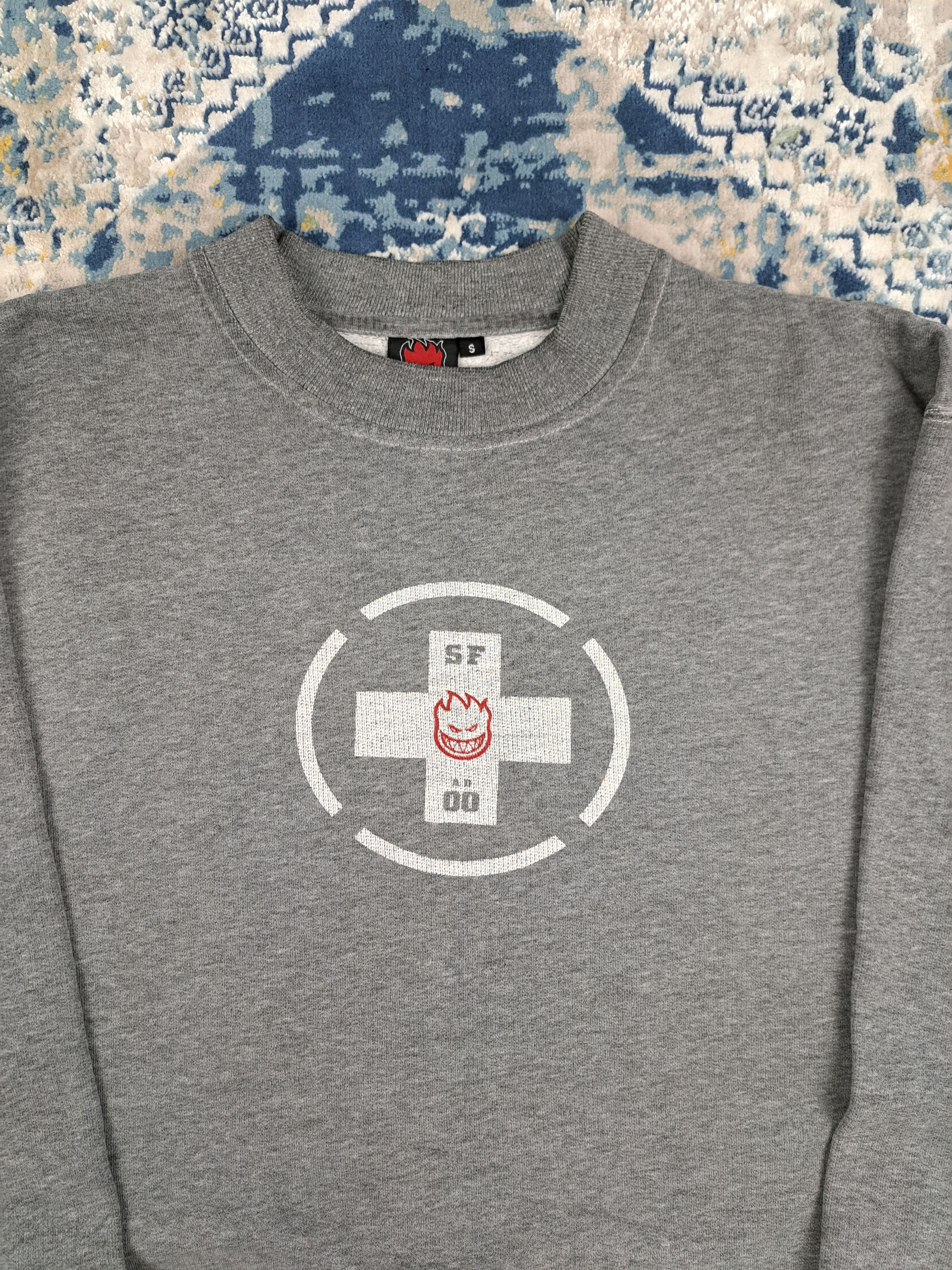 Spitfire Vintage Spitfire Wheels Arson Dept Sweatshirt Skate Fire y2k Size US S / EU 44-46 / 1 - 2 Thumbnail