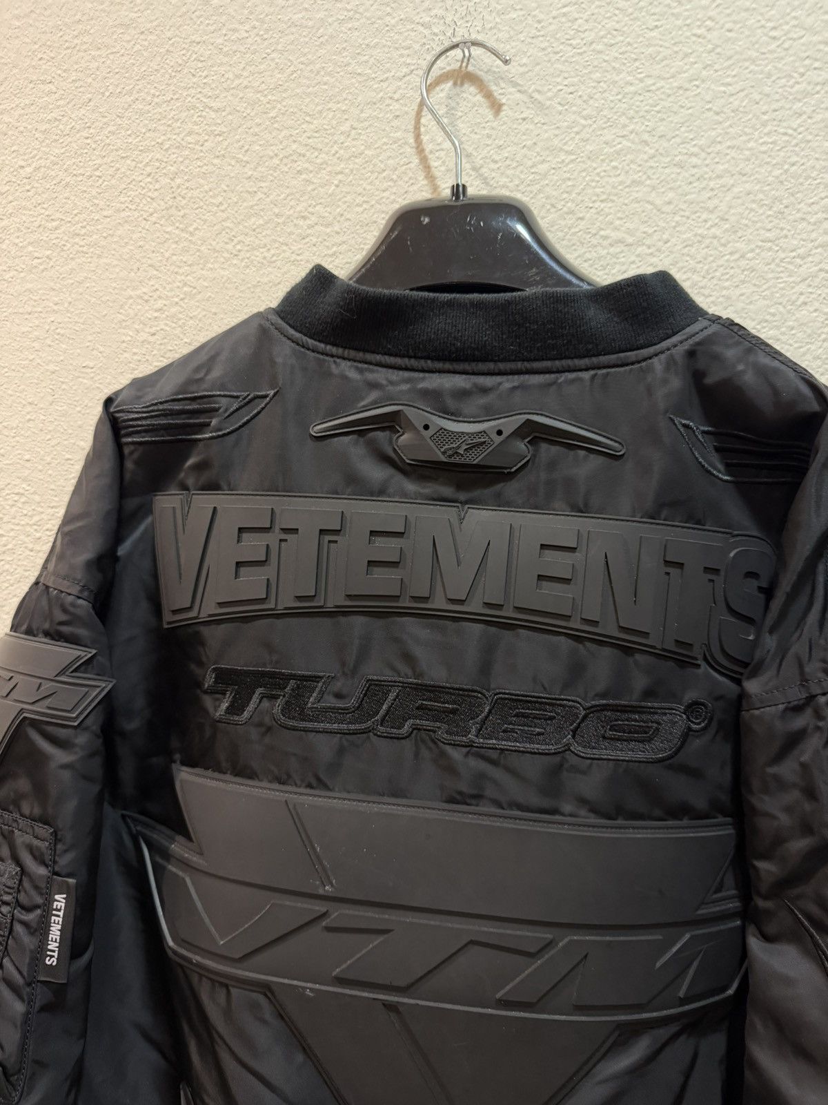 Vetements VTM Blackout Racing Bomber Jacket S Size US XL / EU 56 / 4 - 2 Thumbnail