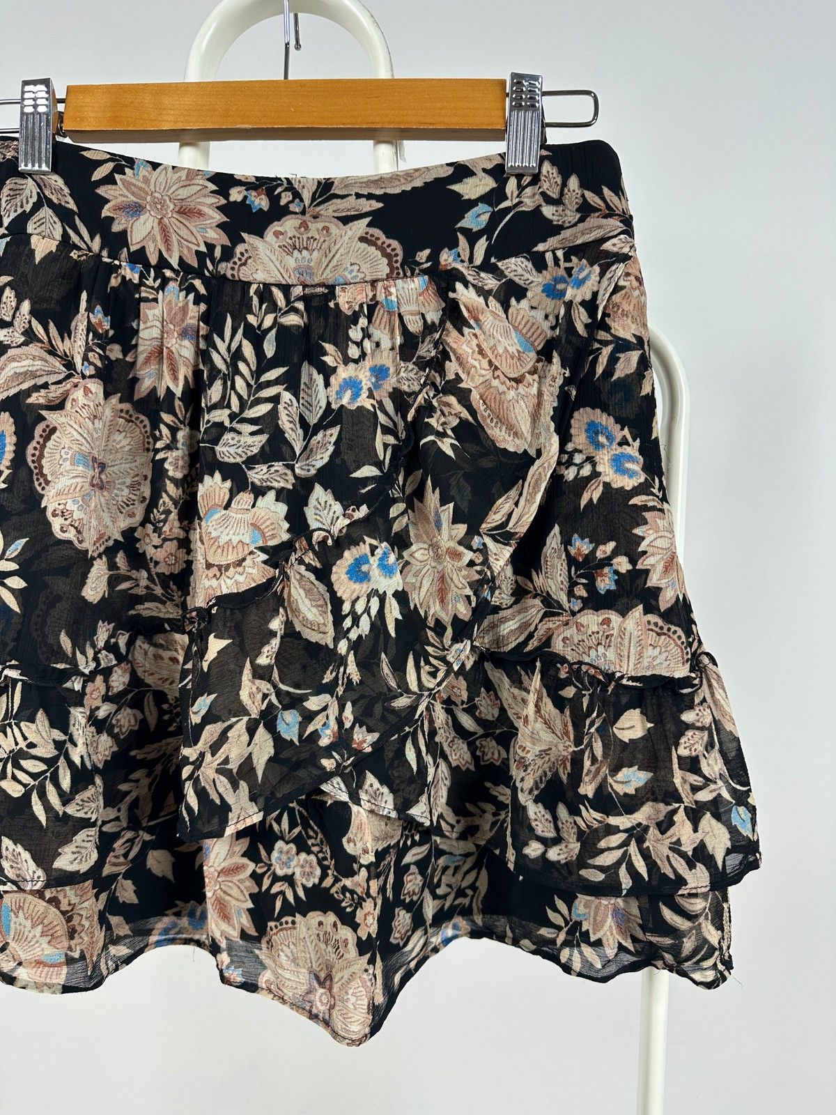 Sezane Sezane Carolina Floral Print Mini Skirt Size 26" / US 2 / IT 38 - 5 Thumbnail