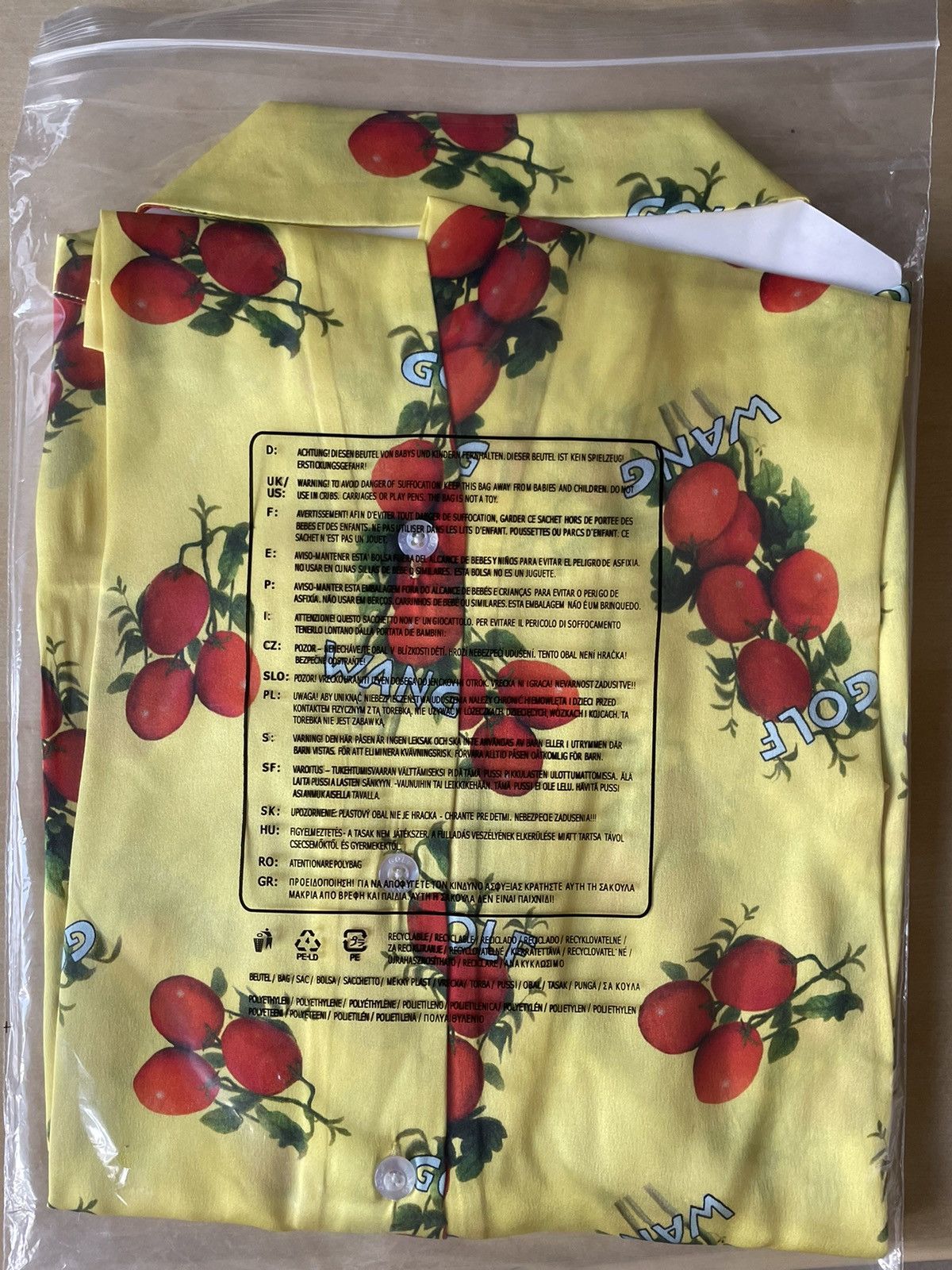 Golf Wang Golf Wang Tomato Button Up Size US S / EU 44-46 / 1 - 2 Thumbnail