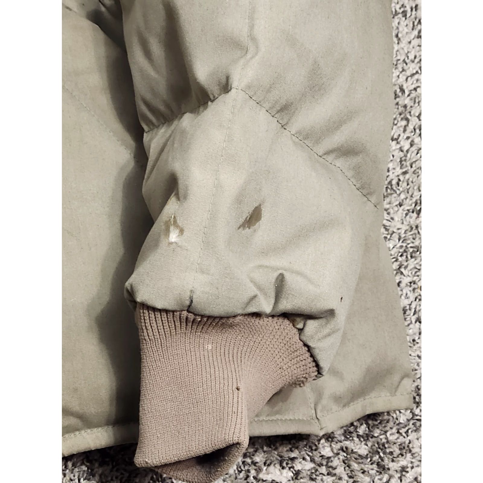 Eddie Bauer VINTAGE Eddie Bauer Goose Down Corduroy Collar Jacket Mens XL Beige Size US XL / EU 56 / 4 - 2 Thumbnail