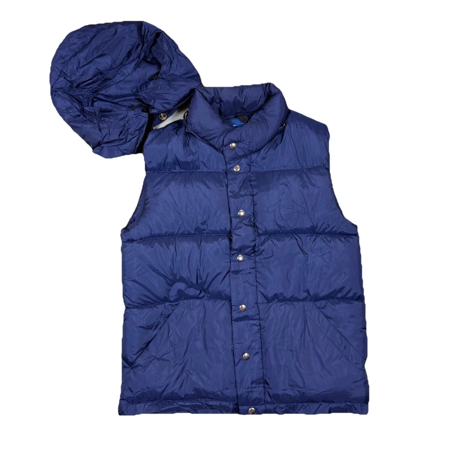True Religion True Religion Blue Down Puffer Vest Blue Men's M Streetwear Size US M / EU 48-50 / 2 - 3 Thumbnail