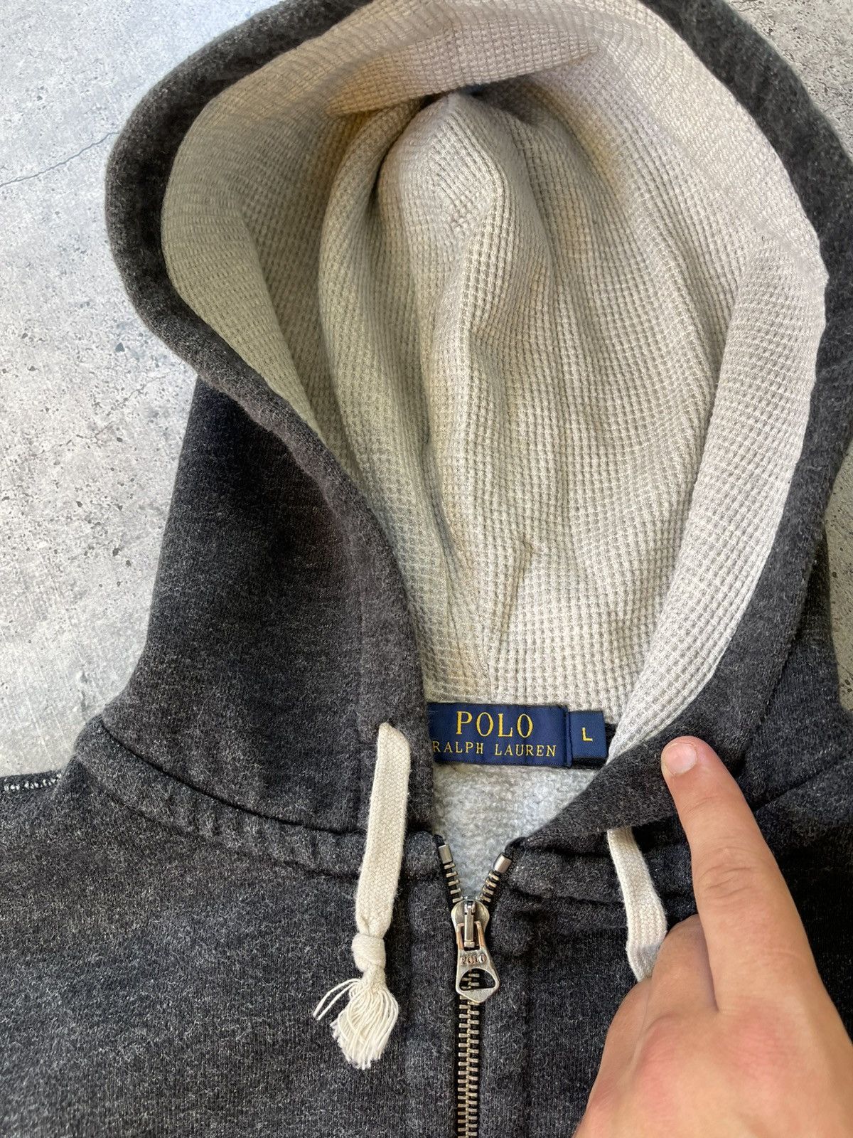 Polo Ralph Lauren Vintage Polo Ralph Lauren Zip Hoodie Y2K Old Money Style Size US L / EU 52-54 / 3 - 5 Thumbnail