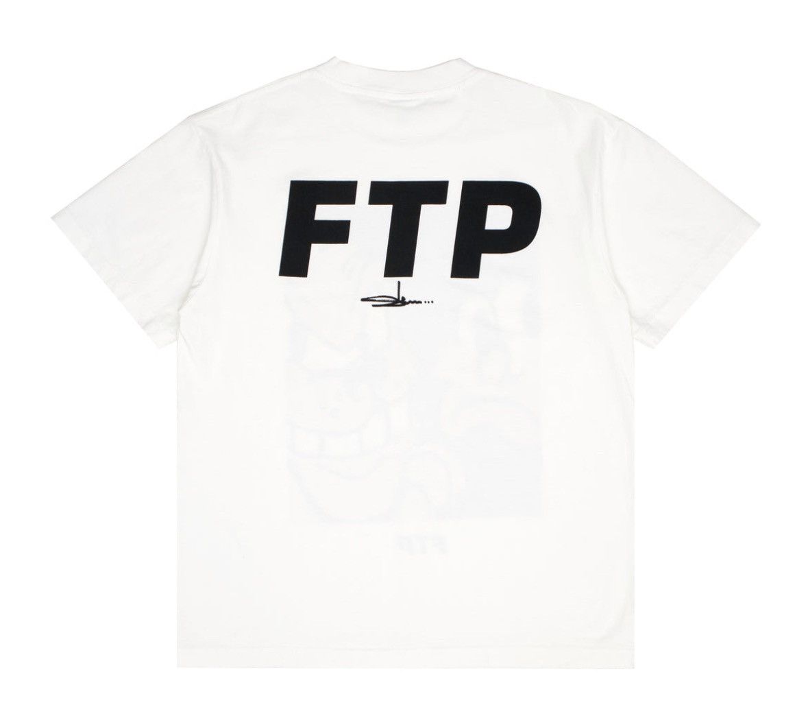 Fuck The Population FTP + Slawn Dog Tee White size XXL Size US XXL / EU 58 / 5 - 2 Thumbnail