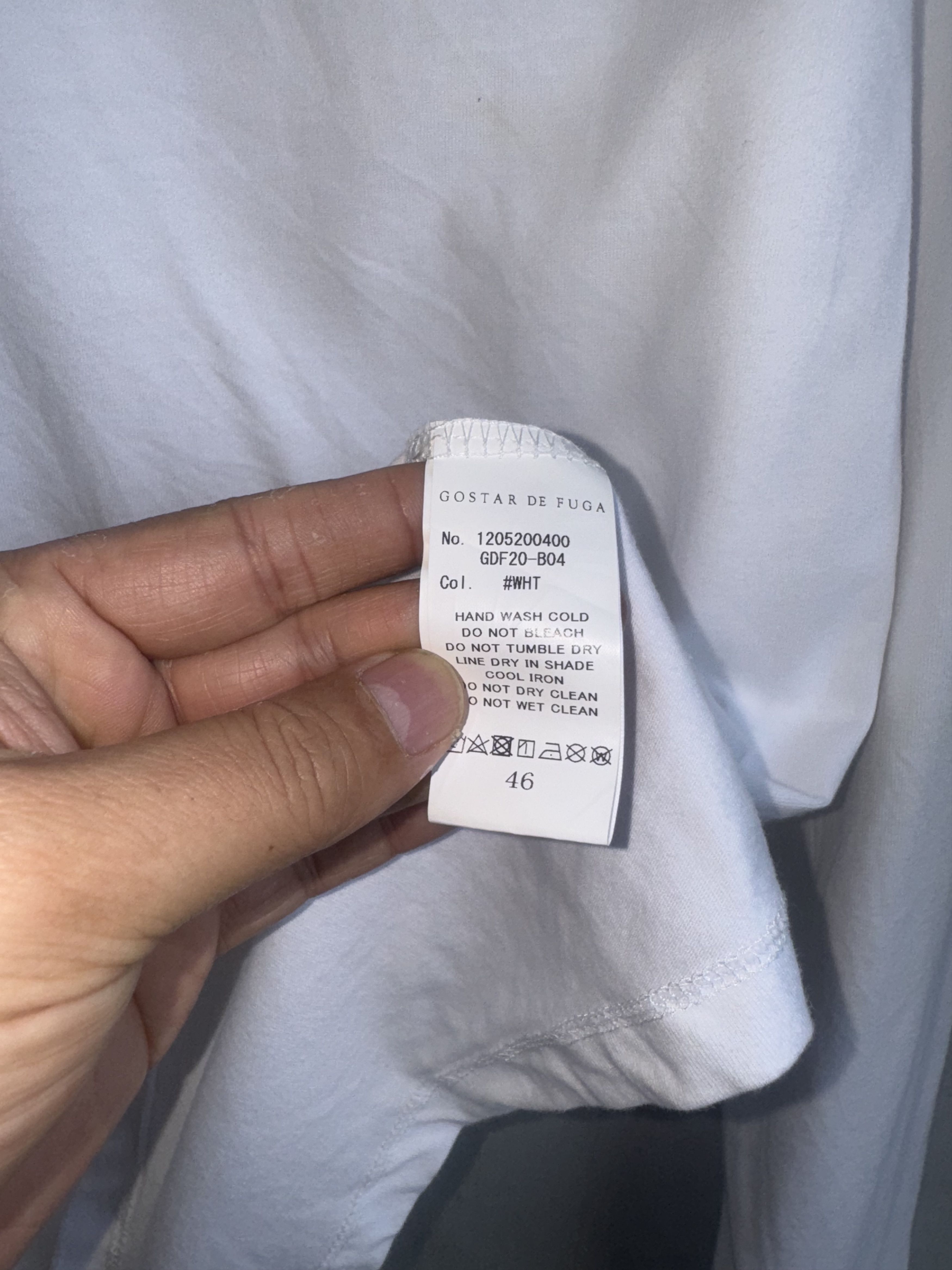 GOSTAR DE FUGA Gostar De Fuga Shirt Size US S / EU 44-46 / 1 - 3 Thumbnail