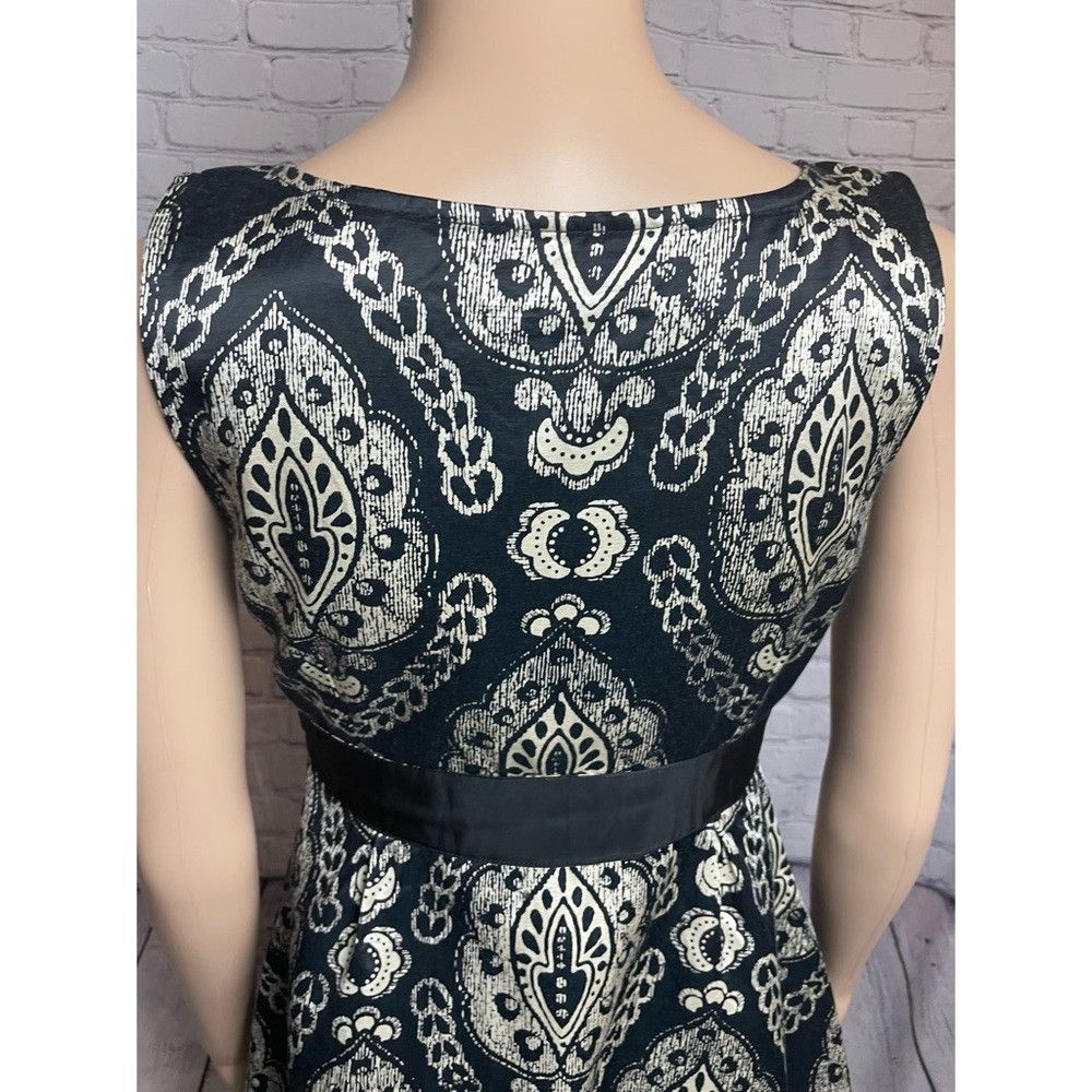 Moschino Moschino Jeans Black And Beige Donna Bubble Dress Size 6 Size M / US 6-8 / IT 42-44 - 9 Thumbnail