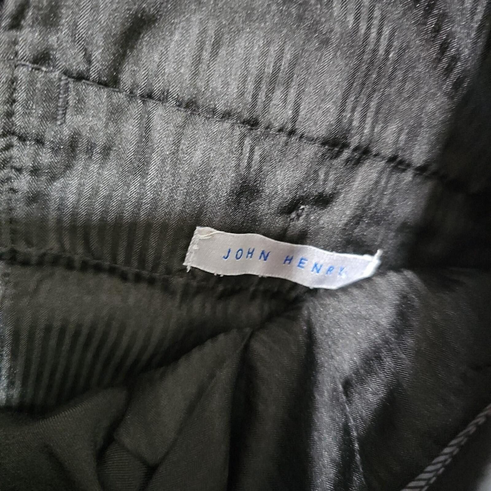 John Henry John Henry 36x32 Black Dress Pants Size US 36 / EU 52 - 3 Thumbnail