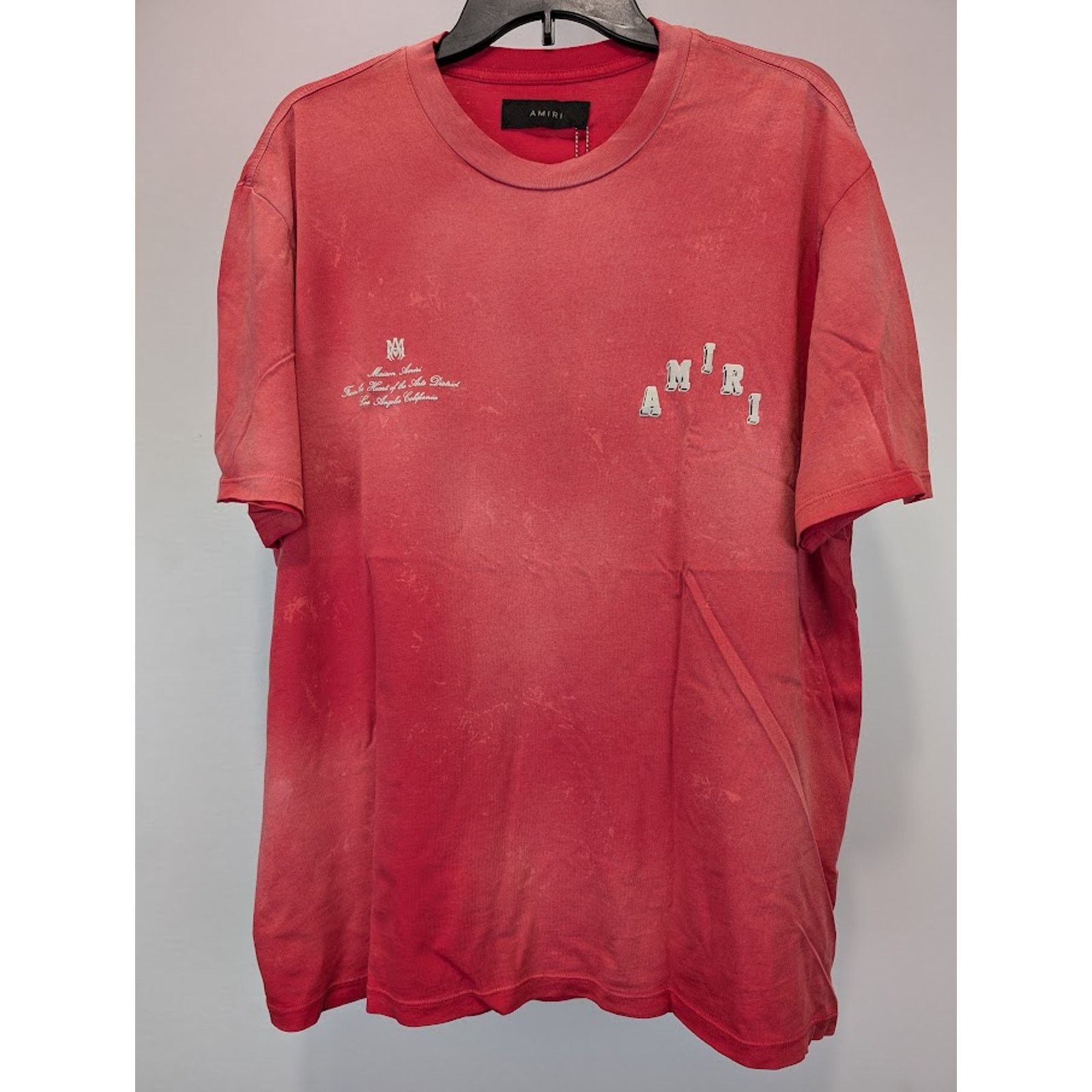 Amiri o1rshd1 Vintage Collegiate Tee T-Shirt in Red Size US XL / EU 56 / 4 - 3 Thumbnail