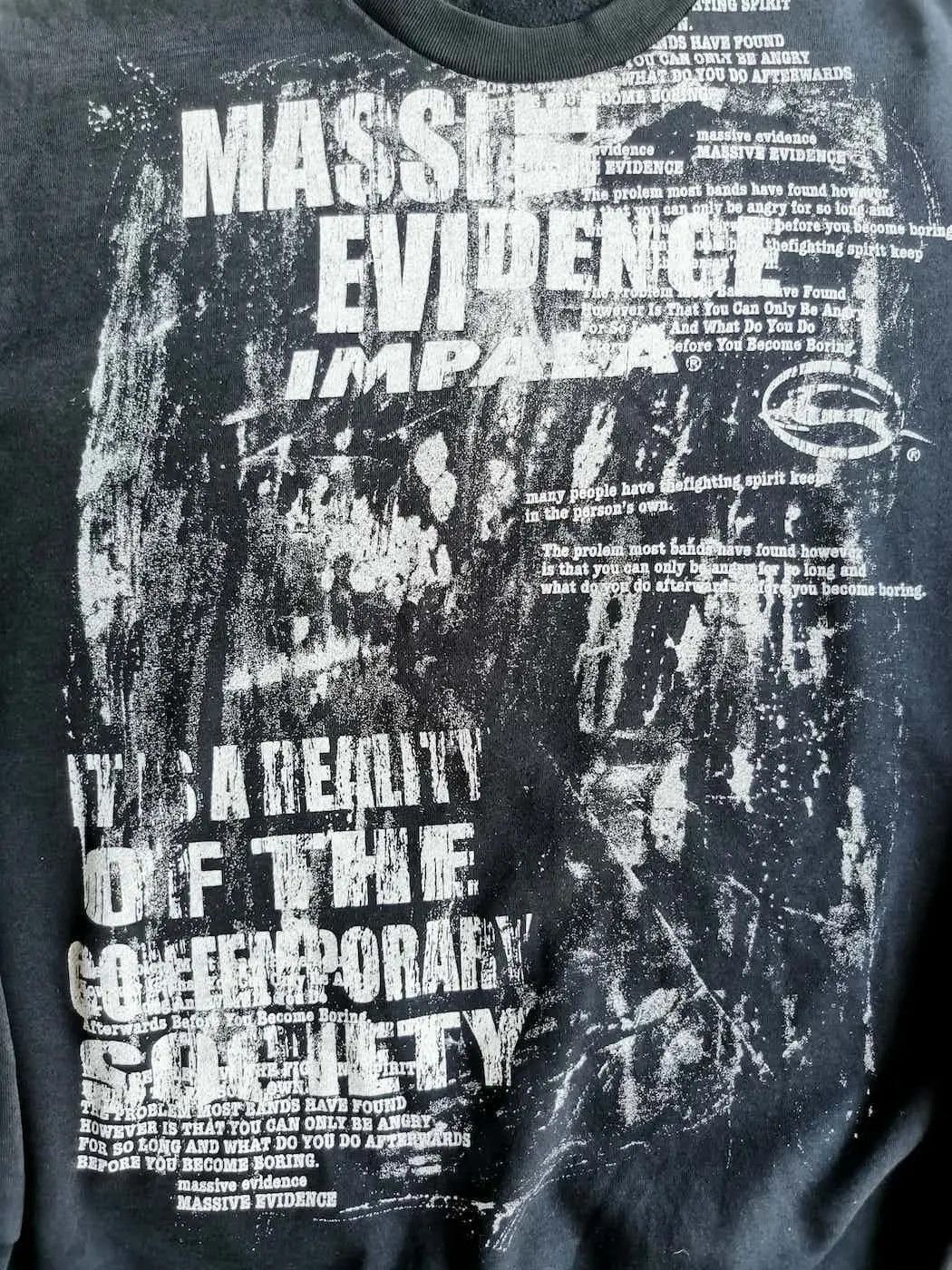 Vintage Vintage Massive Evidence Impala Style Design Sweatshirt Size US L / EU 52-54 / 3 - 5 Thumbnail
