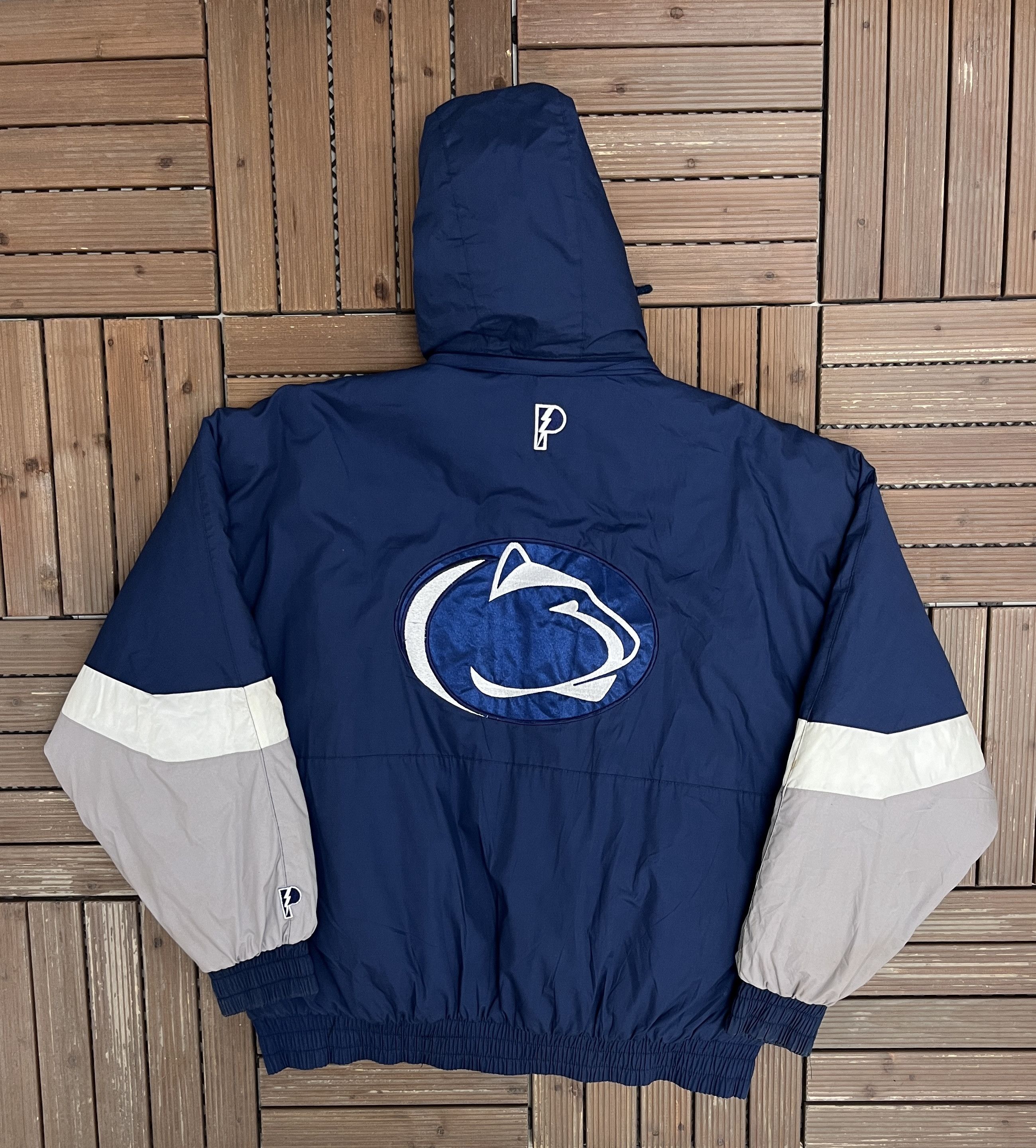 Vintage Penn State Nittany Lions Reversible Vintage Puffer Jacket Size US XL / EU 56 / 4 - 3 Thumbnail