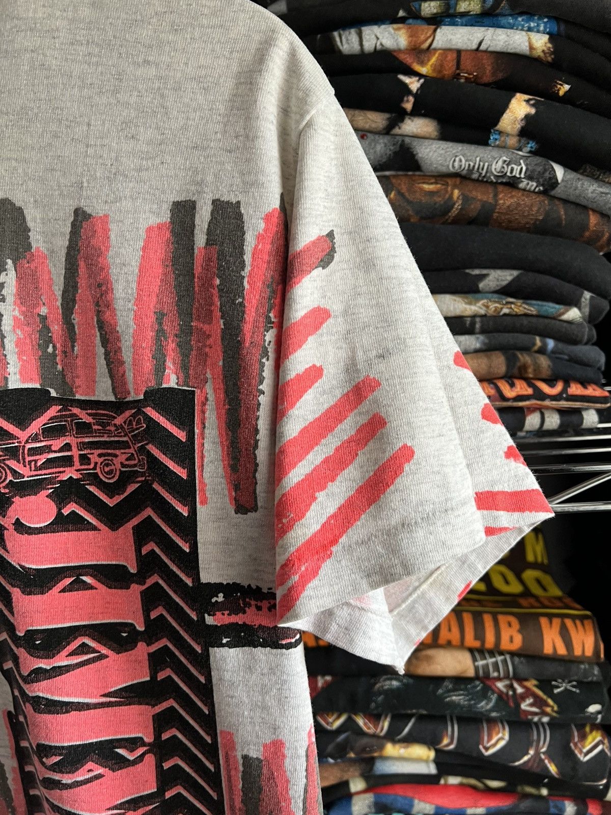 Vintage 80s Jimmy’z Surf AOP Single Stitch Skate Tee Size US S / EU 44-46 / 1 - 3 Thumbnail