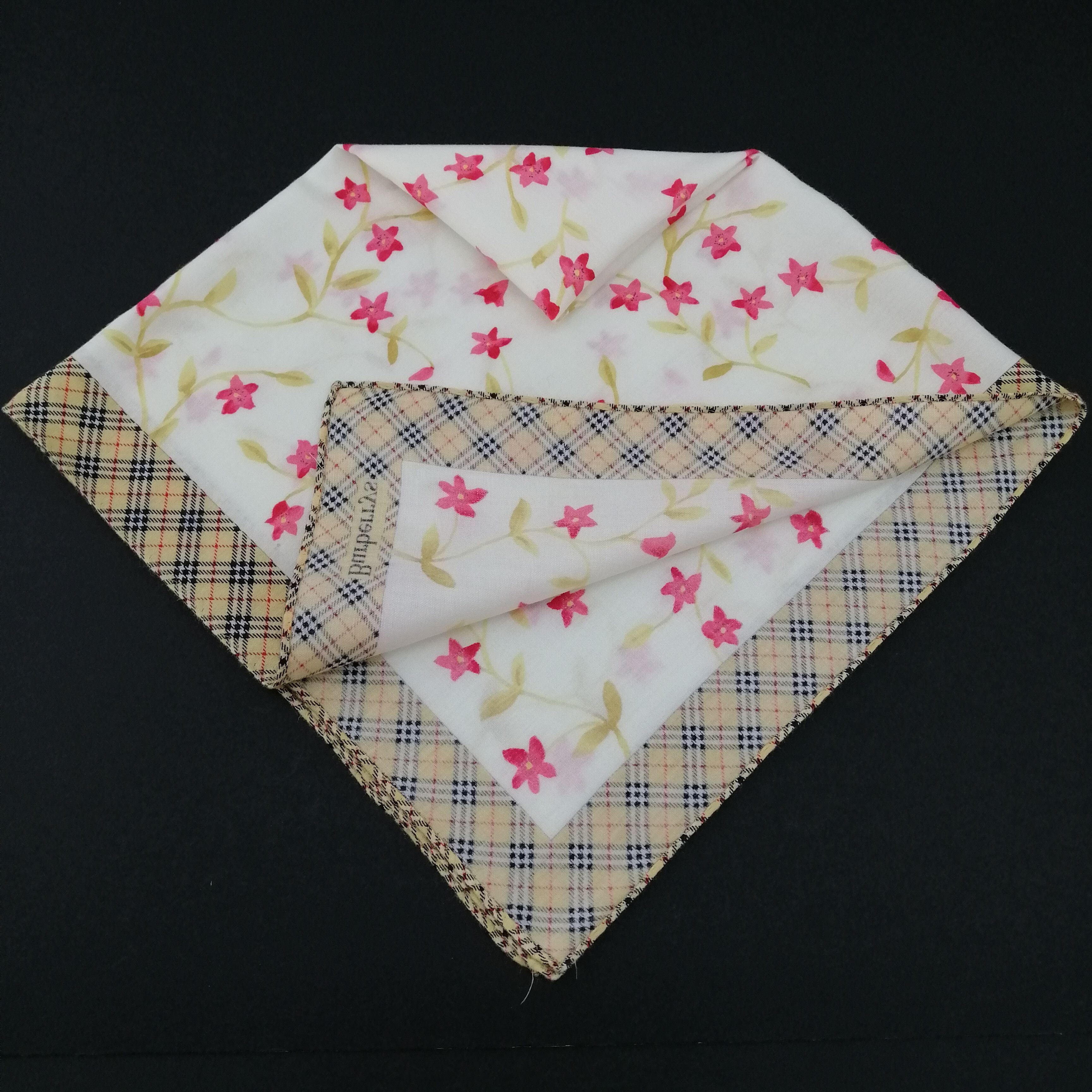 Burberry × Vintage Burberrys Handkerchief/Neckerchief/Bandana-KD3193 Size ONE SIZE - 6 Thumbnail
