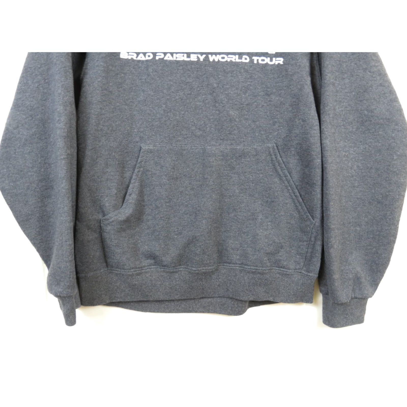 Jerzees Brad Paisley Virtual Reality World Tour Mens Hoodie Sweatshirt Sz S Gray JERZEES Graphic Print Pullover Casual Long Sleeve Colorful Music Country Size US S / EU 44-46 / 1 - 7 Thumbnail