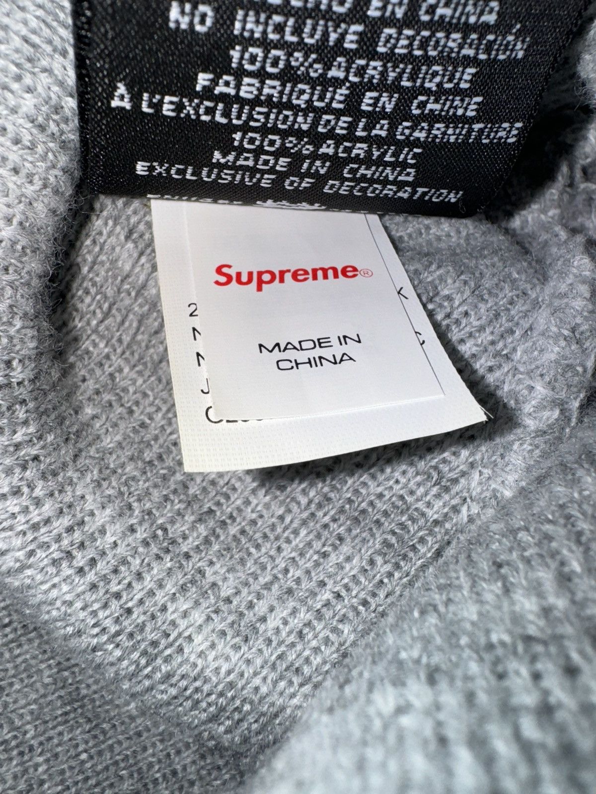 New Era × Supreme Box Logo Beanie Size ONE SIZE - 10 Thumbnail