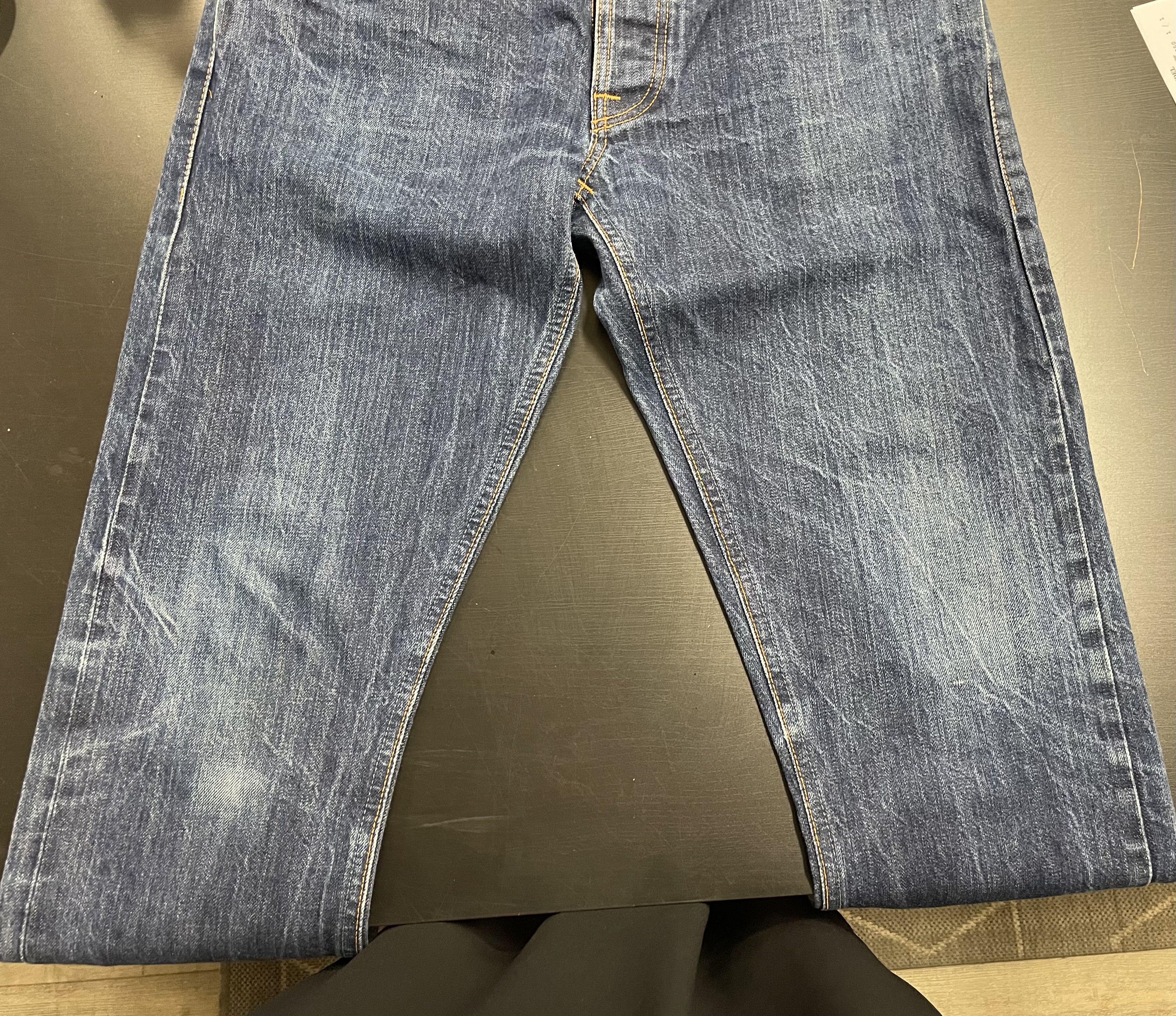 Nudie Jeans Nudie Jeans Grim Tim – Dry Selvedge (Re-Use) Size US 34 / EU 50 - 4 Thumbnail